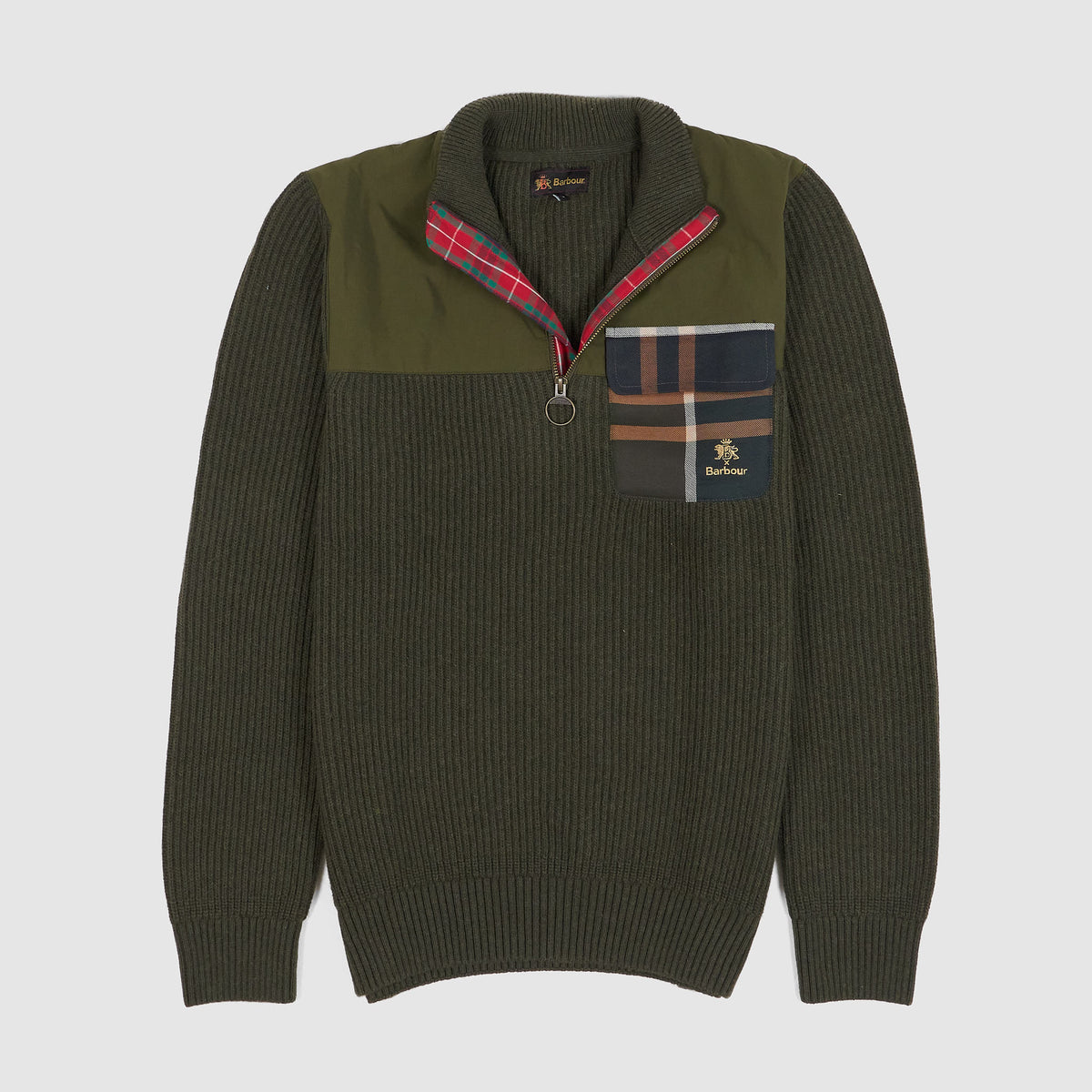 Baracuta x Barbour Miller Knit Half -Zip Jumper