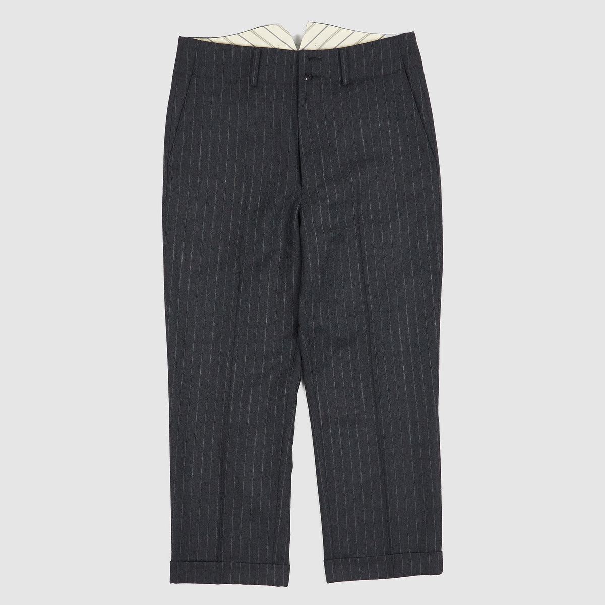 Junya Watanabe Man Pin Stripe Elegant Trousers