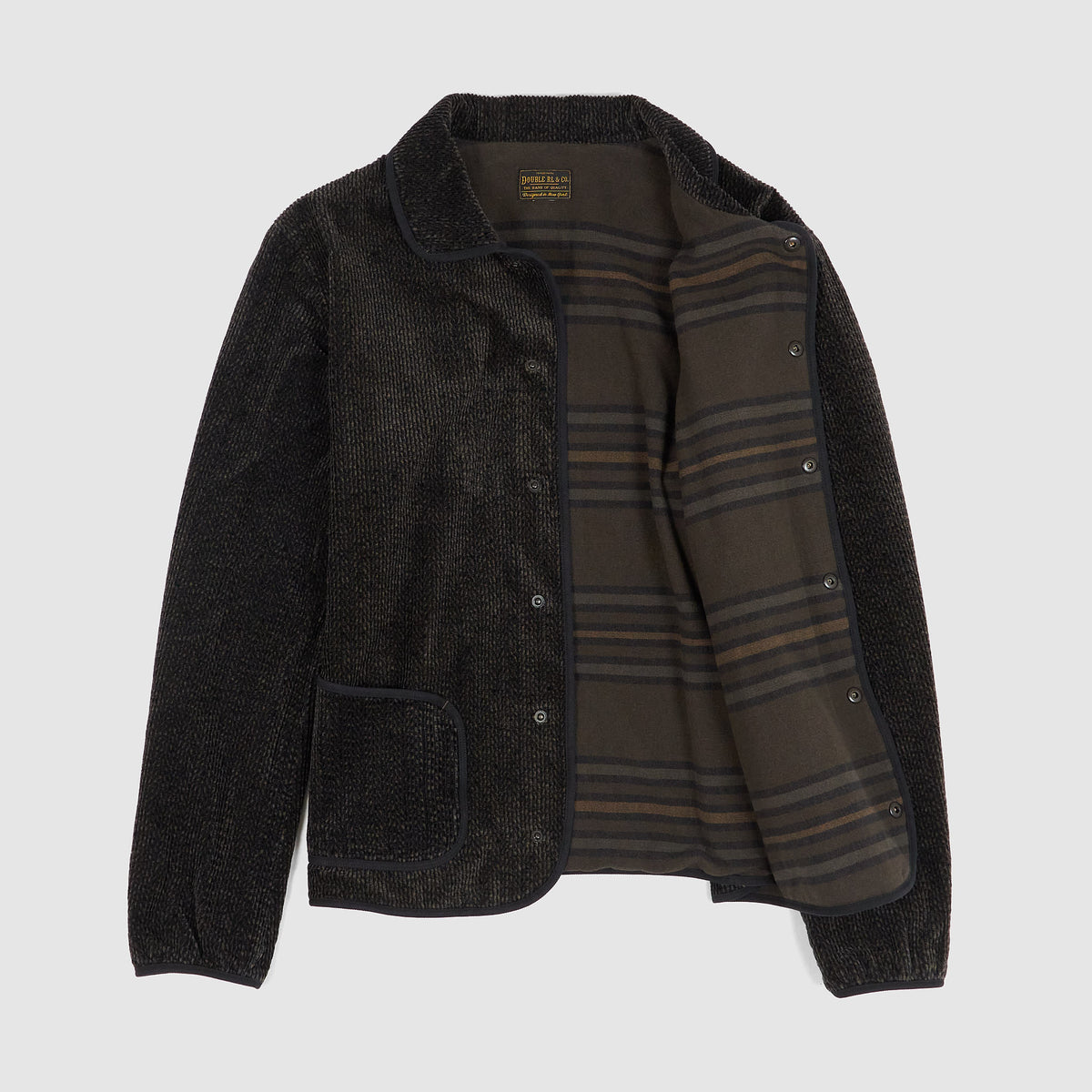 Double RL Corduroy Trucker Cardigan Jacket