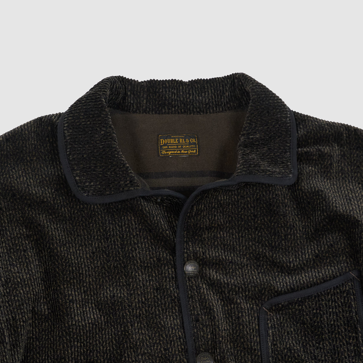 Double RL Corduroy Trucker Cardigan Jacket