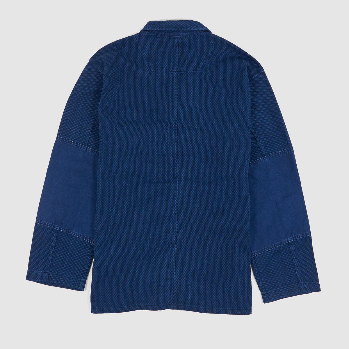 Blue Blue Japan Kasezome Sashiko Fatigue Overshirt Jacket