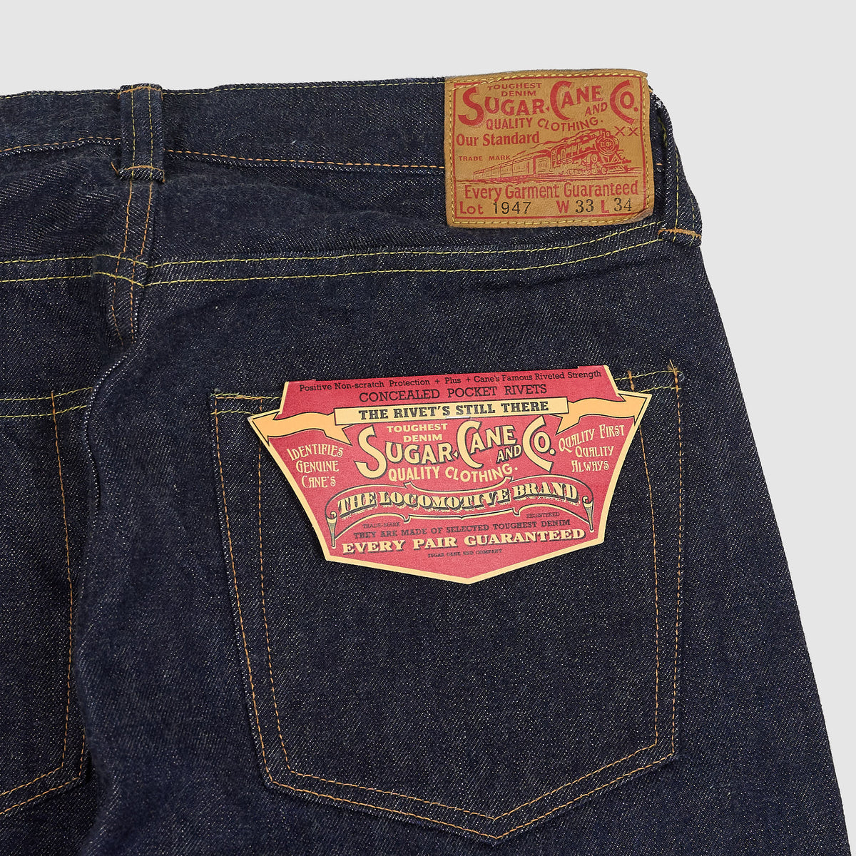 Sugar Cane 5-Pocket Standard 1947 Jeans