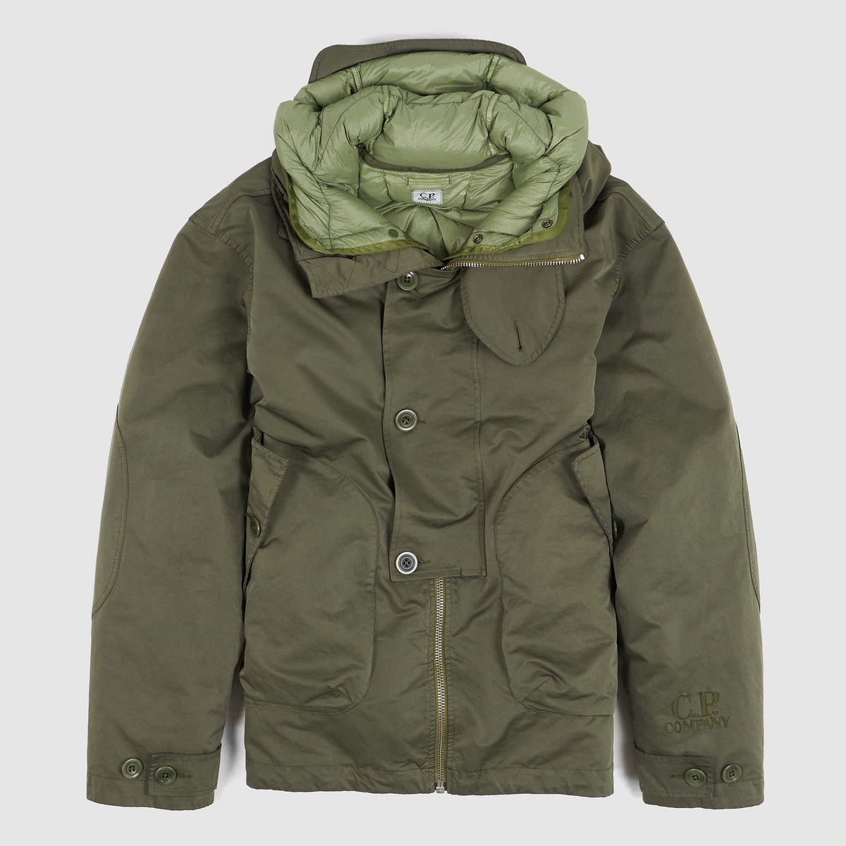 C.P Company Layered Short Down Parka