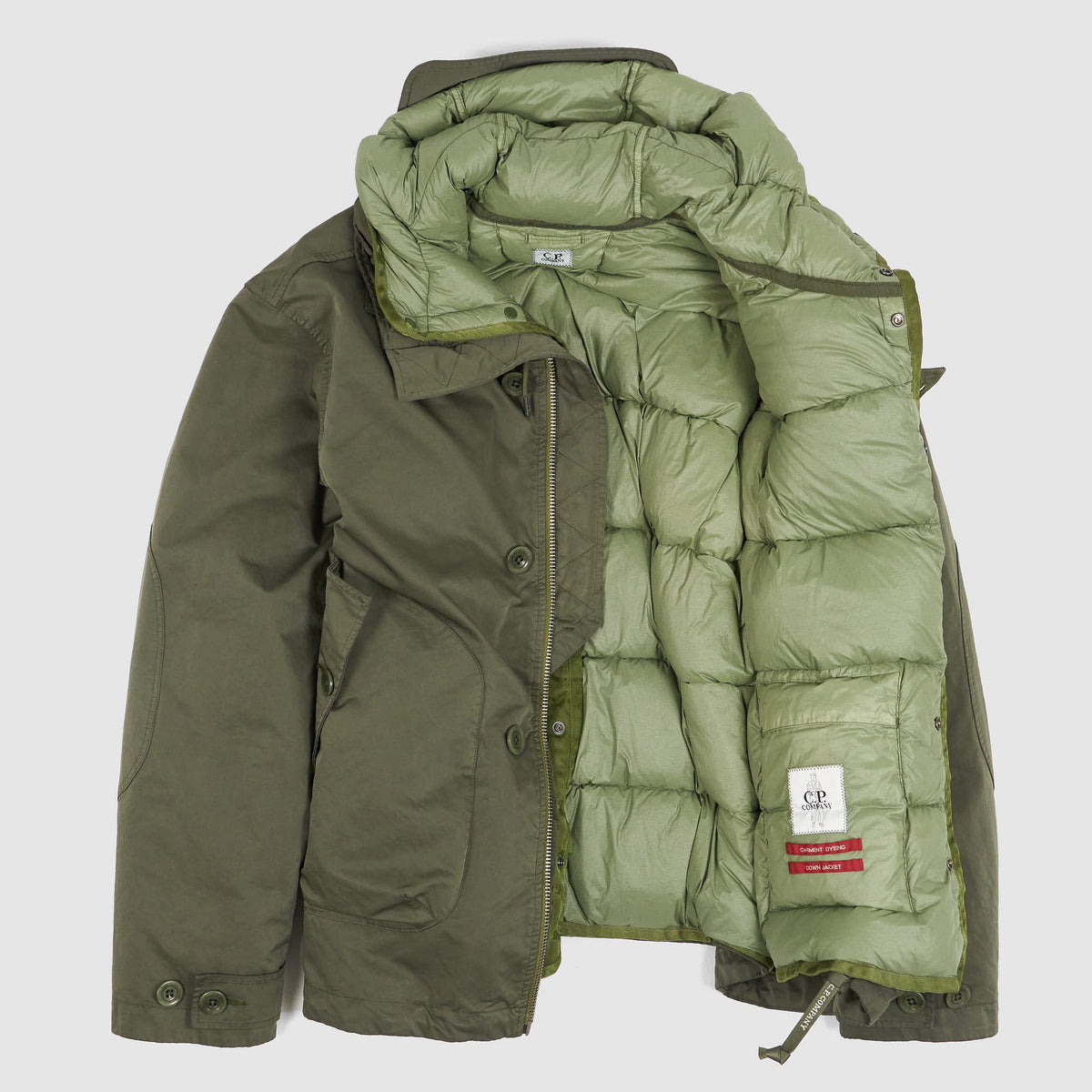 C.P Company Layered Short Down Parka