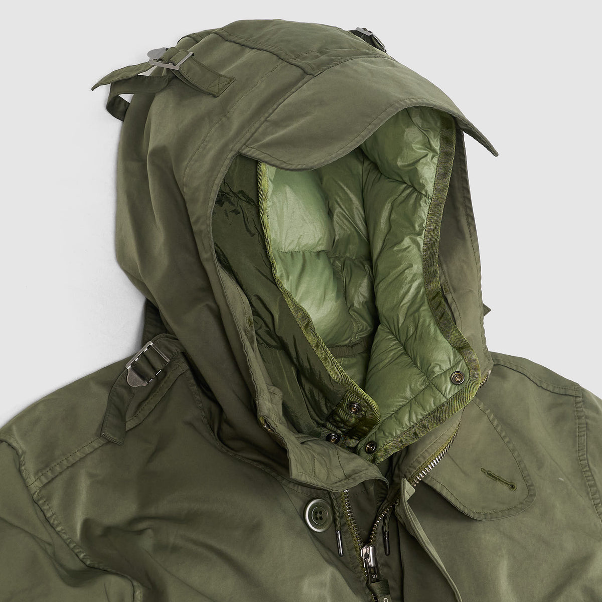 C.P Company Layered Short Down Parka