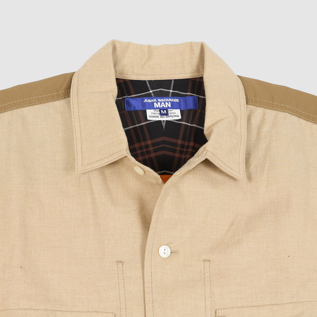 Junya Watanabe Man Quilted Overshirt