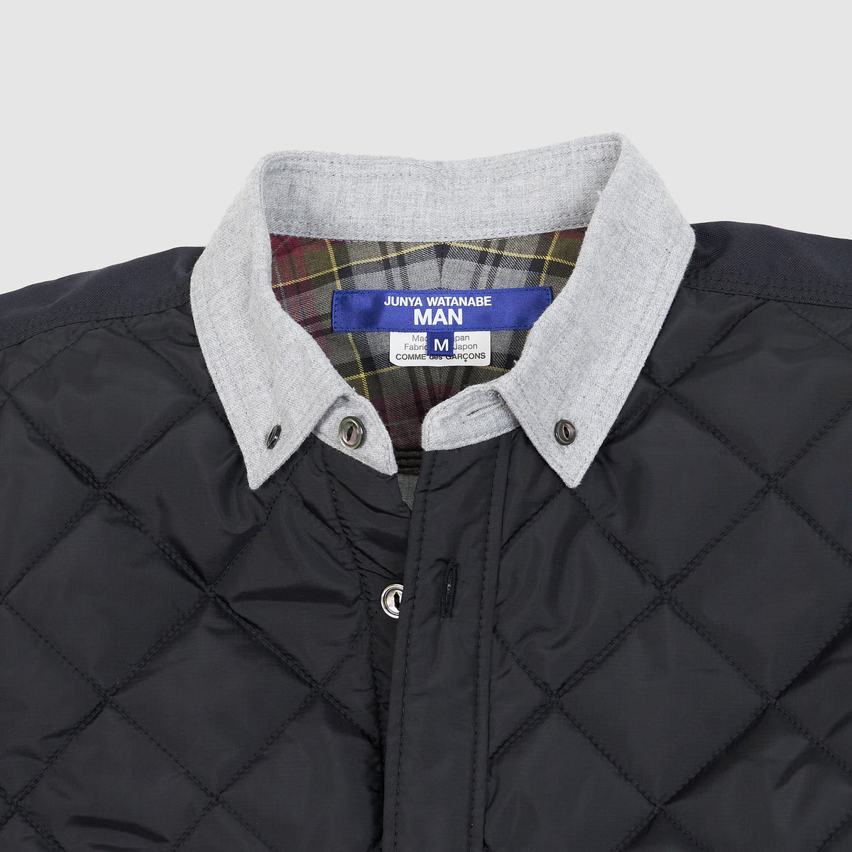 Junya Watanabe Man Front Quilted Overshirt