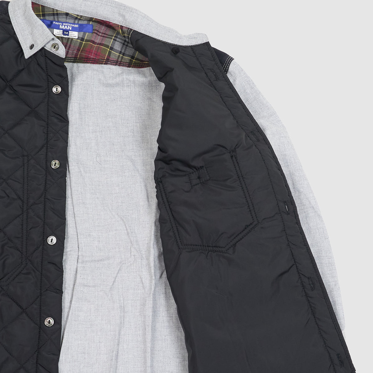 Junya Watanabe Man Front Quilted Overshirt