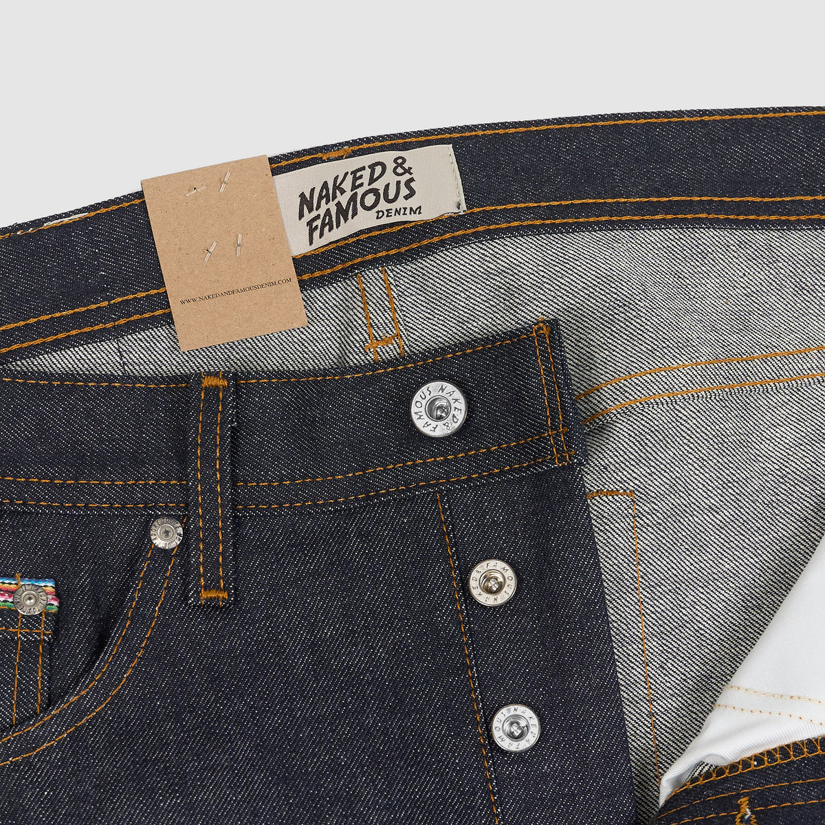 Naked &amp; Famous Weird Guy Dia De Los Muertos Jeans