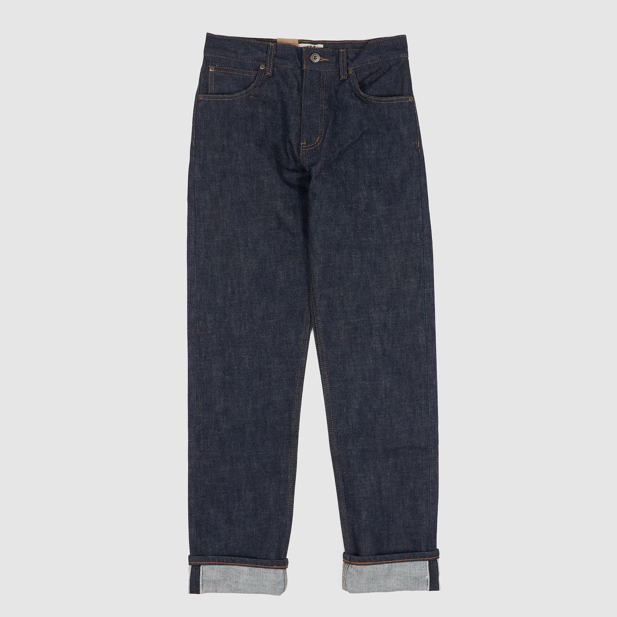 Naked &amp; Famous Ladies Blue Wave Selvedge Denim