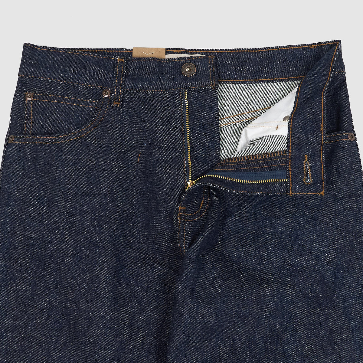 Naked &amp; Famous Ladies Blue Wave Selvedge Denim