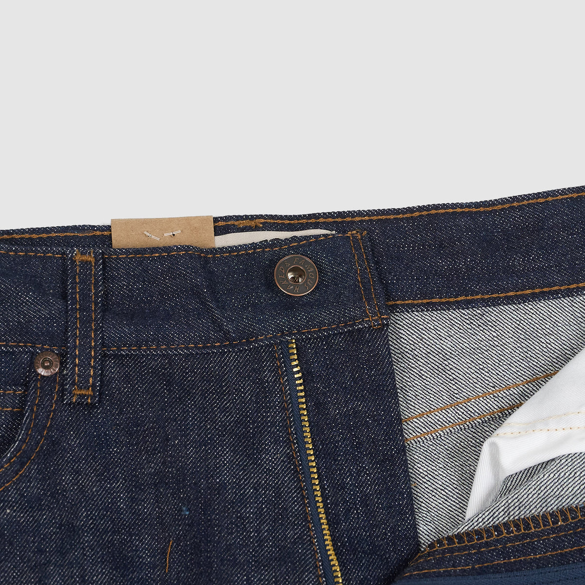 Naked &amp; Famous Ladies Blue Wave Selvedge Denim