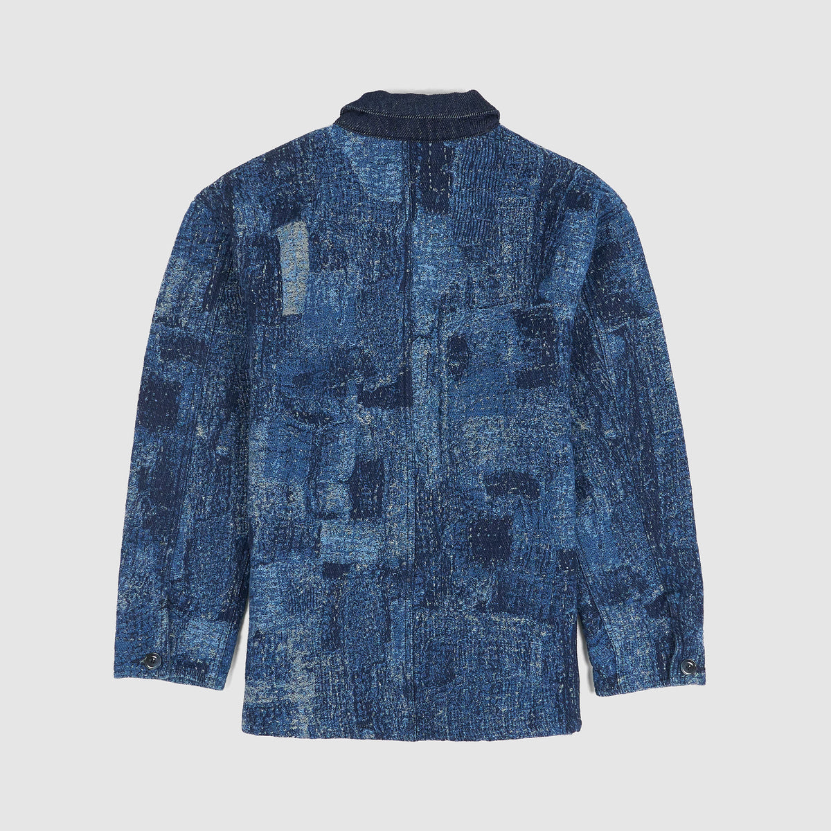 FDMTL Jacquard Boro Patchwork Coverall jacket