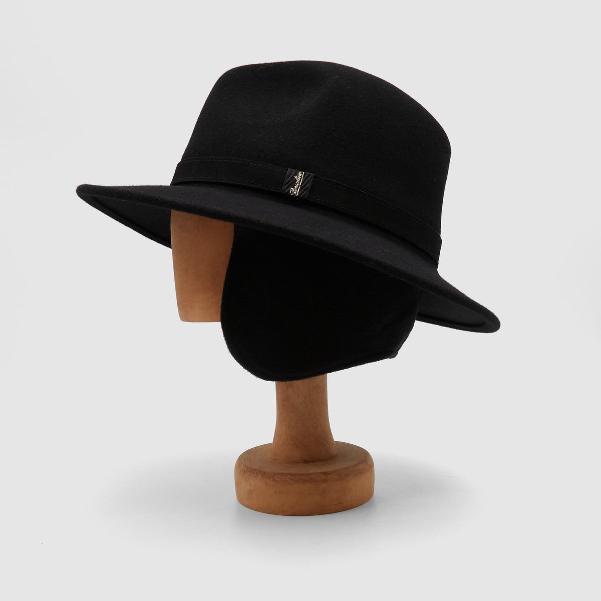 Borsalino Fedora Wool Felt Hat With Earflaps