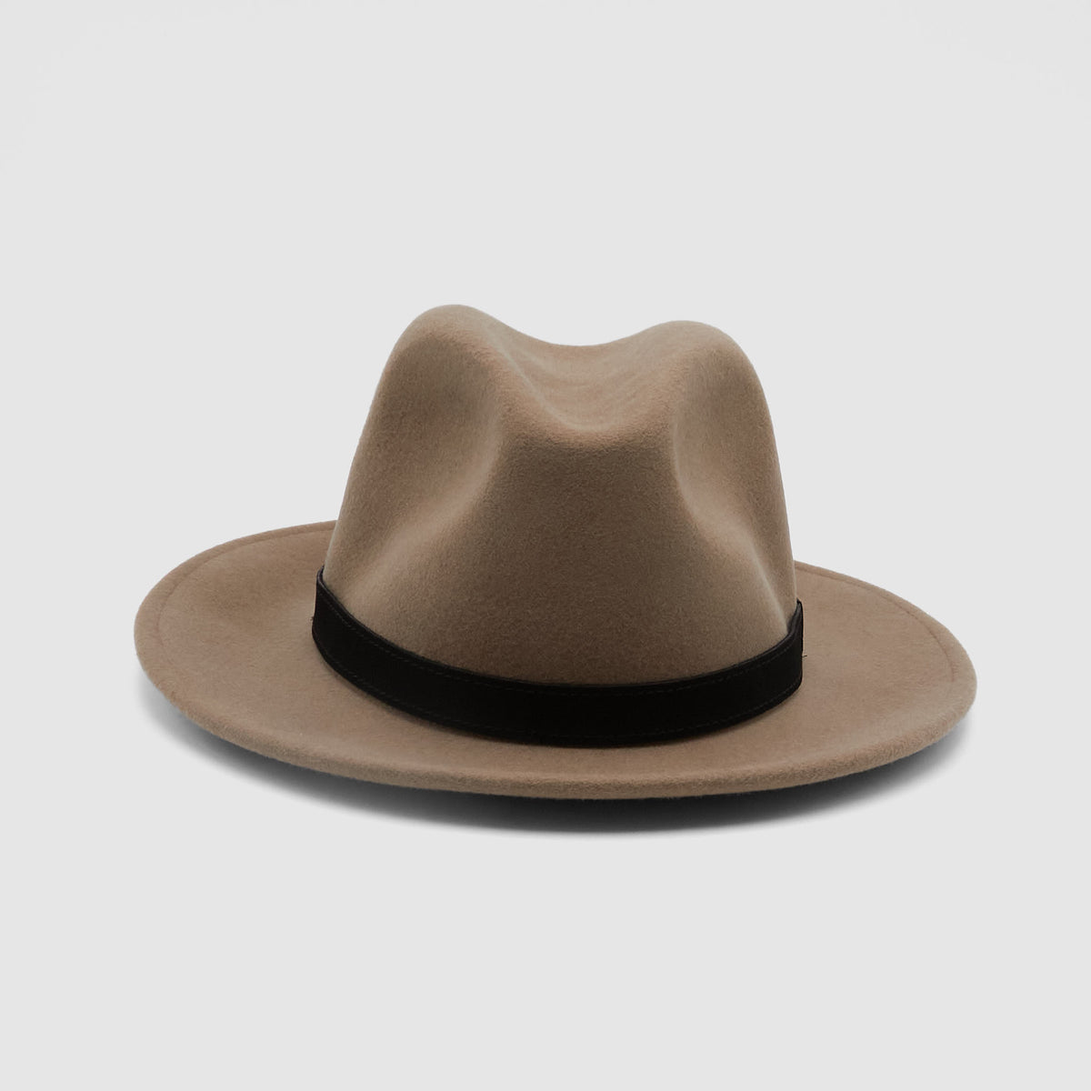 Borsalino Fedora Wool Felt Hat With Earflaps