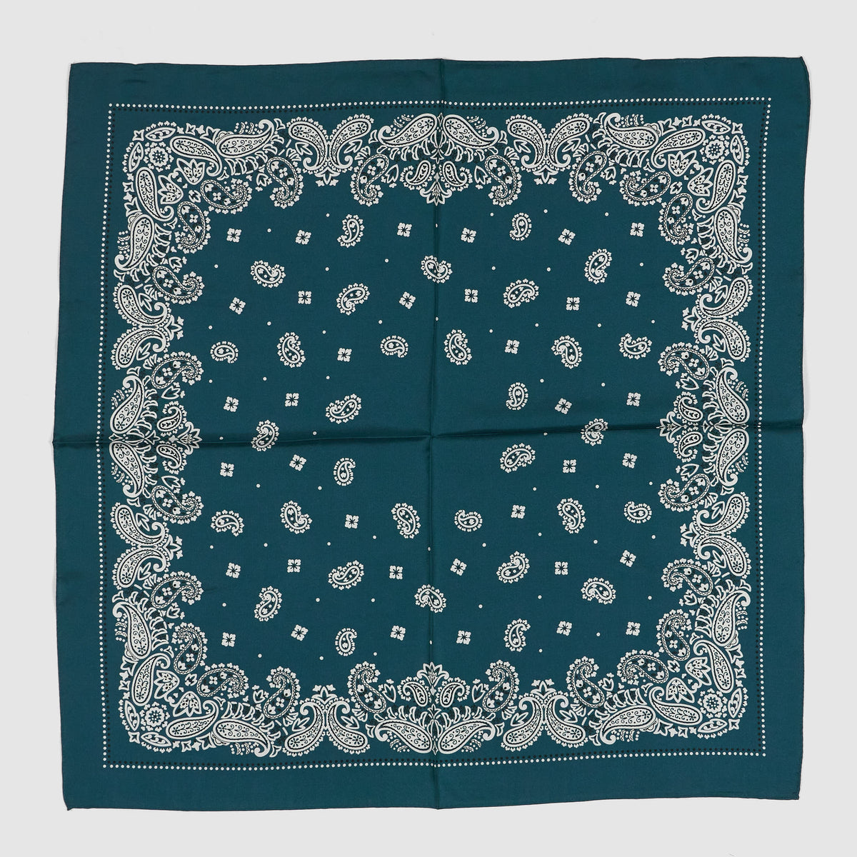 Anonymous ISM Silk Paisley Bandana