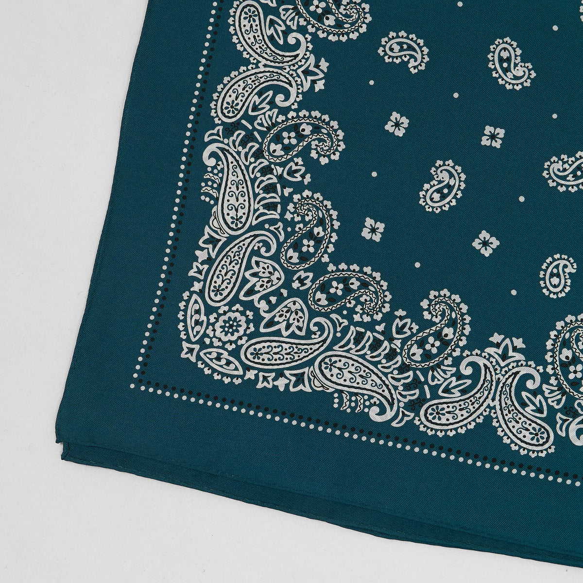 Anonymous ISM Silk Paisley Bandana