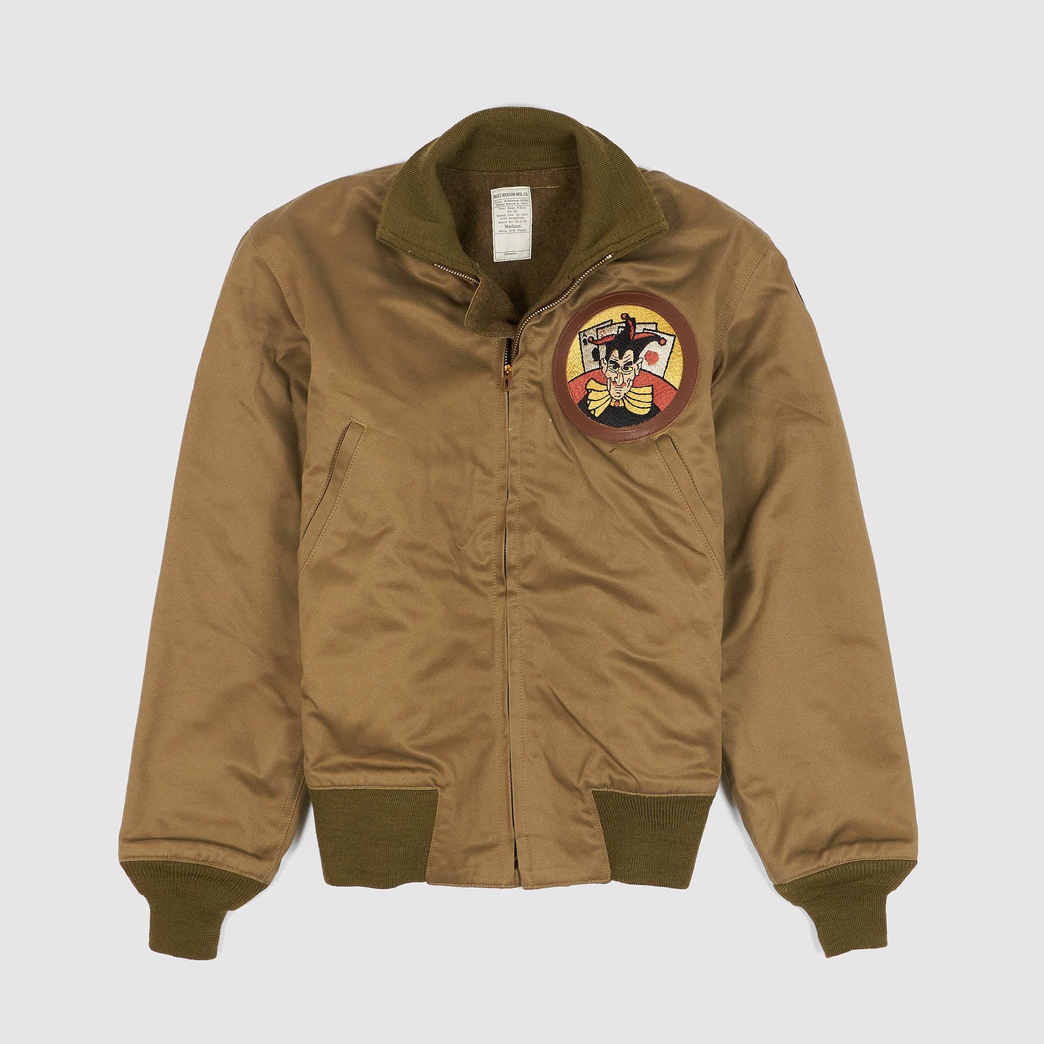 Buzz Rickson's Hand Painted Tanker Jacket Devils Frolic - DeeCee style