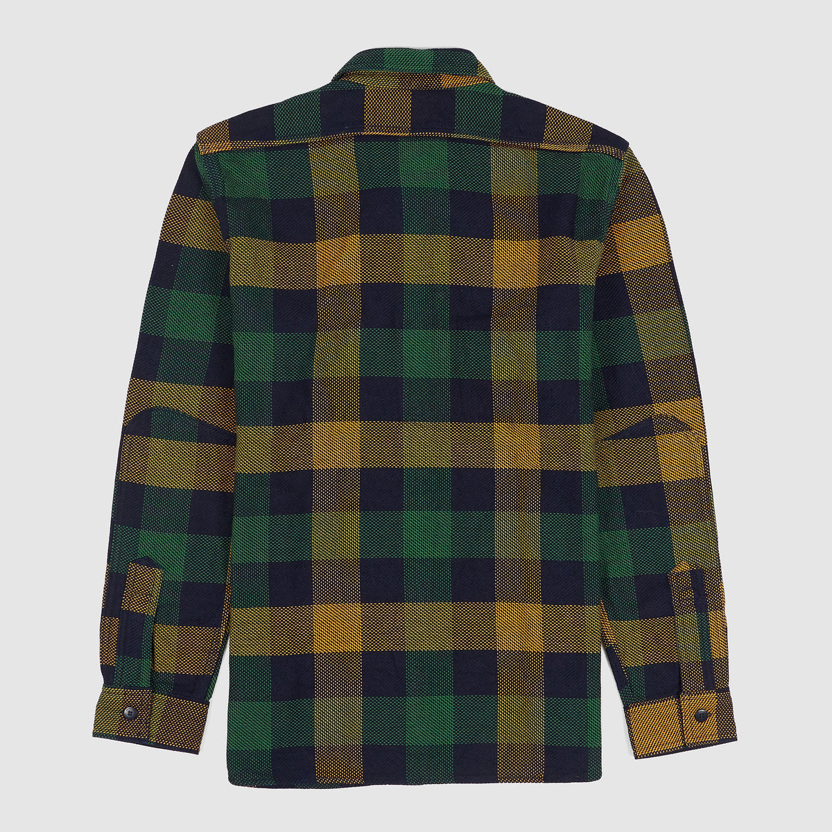 Samurai Jeans Heavyweight Cotton Check Overshirt