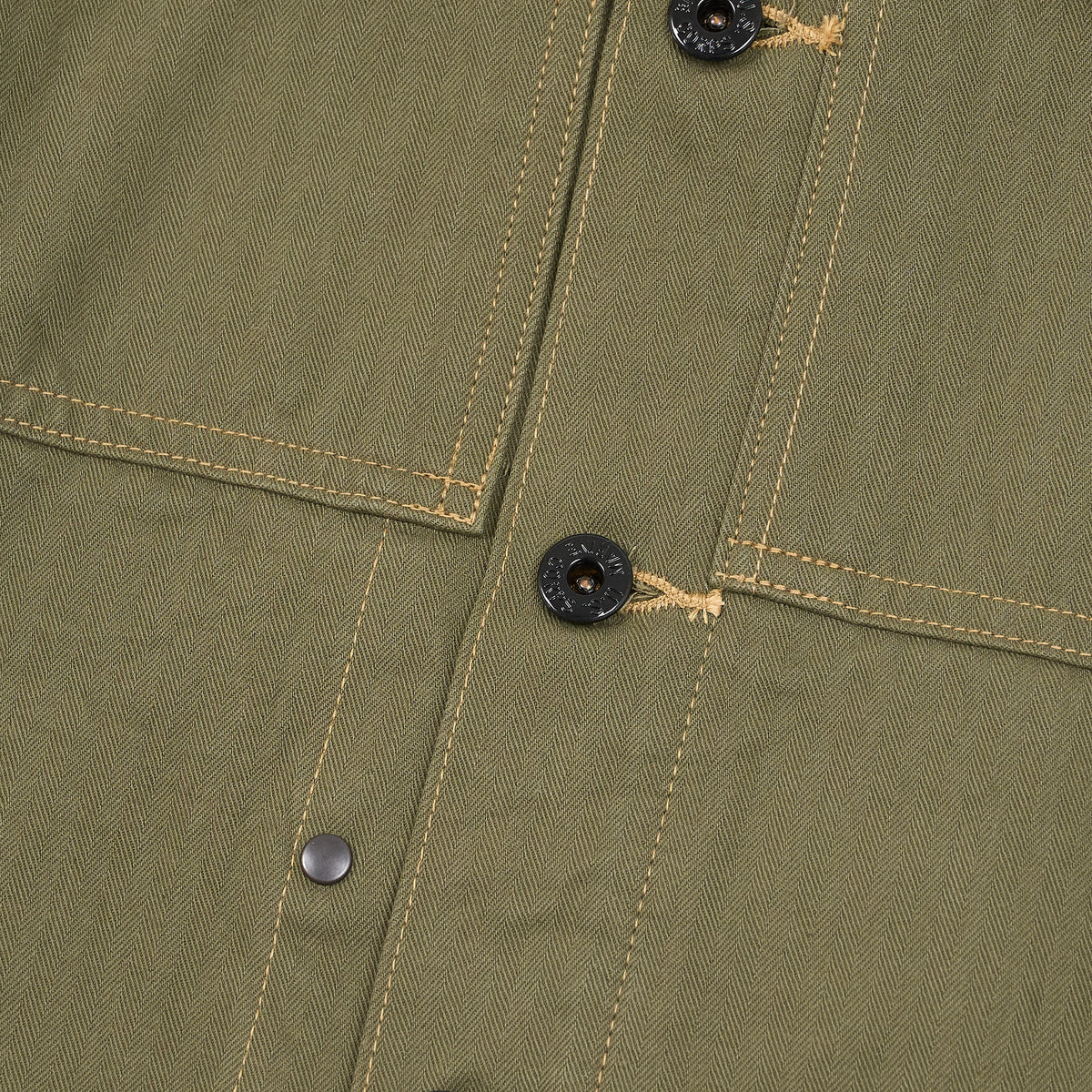 Buzz Rickson`s Herringbone Overshirt USMC