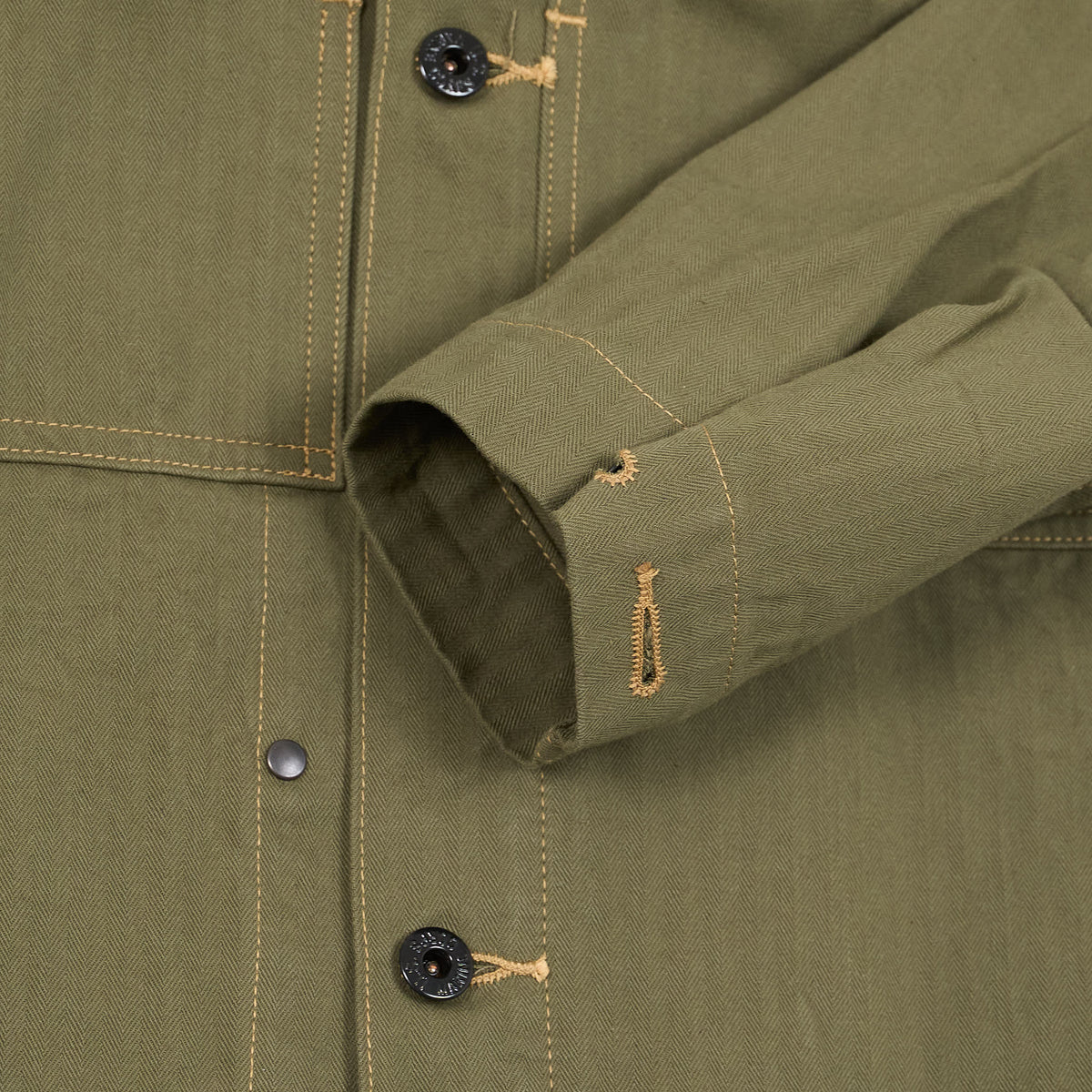 Buzz Rickson`s Herringbone Overshirt USMC