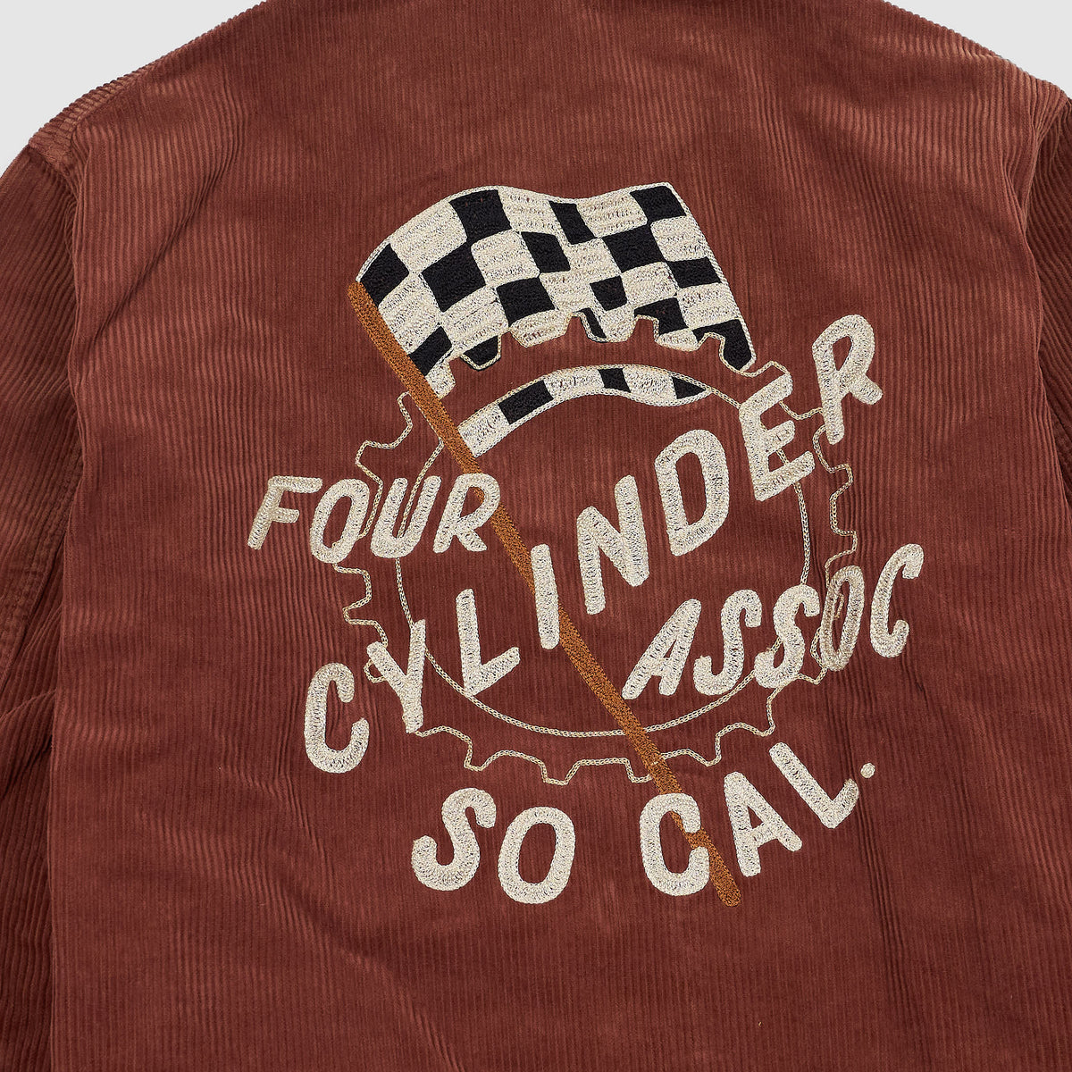 Old Crow Speed Shop by Glad Hand &amp; Co. Four Cylinder  Corduroy Jacket