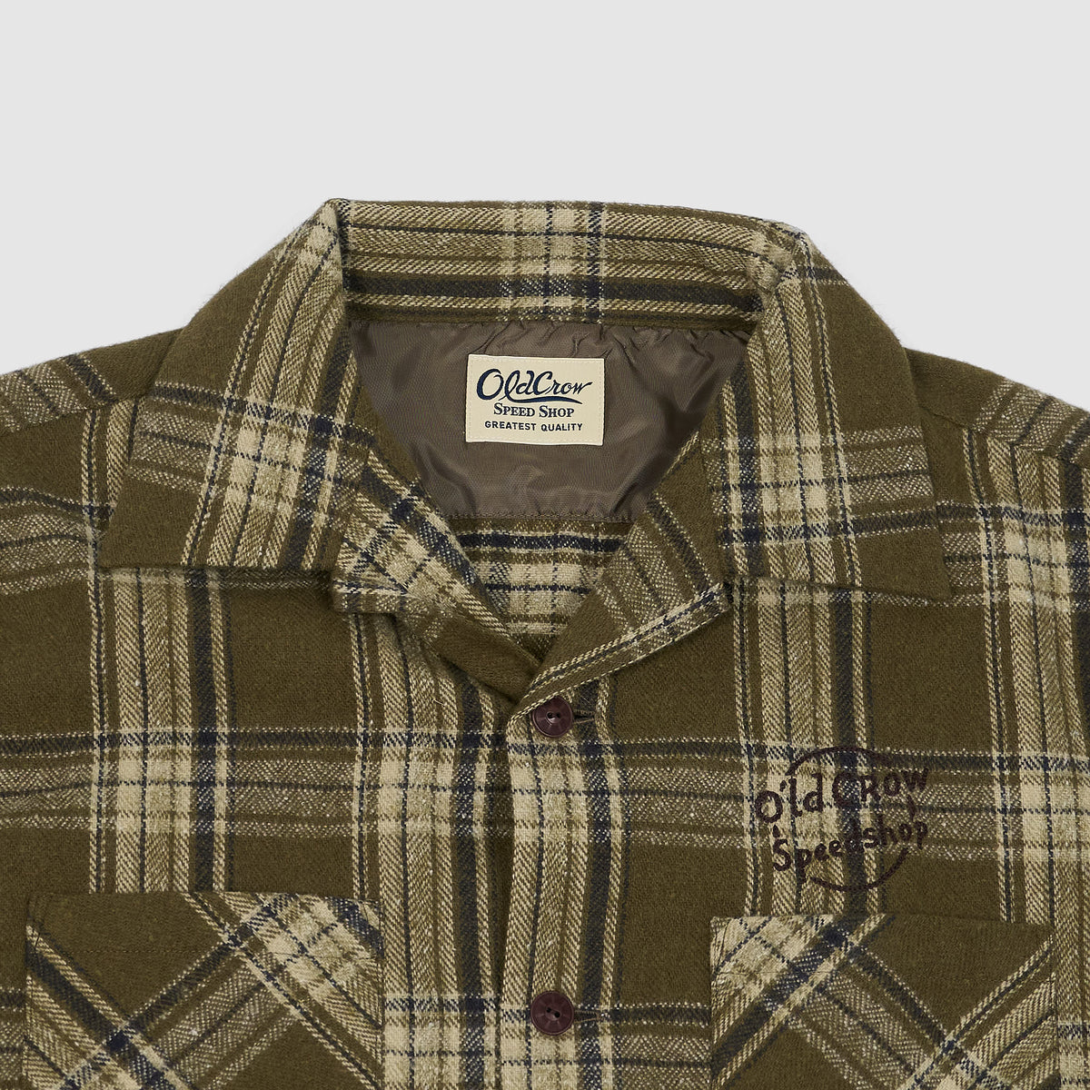 Old Crow Speed Shop by Glad Hand &amp; Co. Crow Rodder Over Shirt