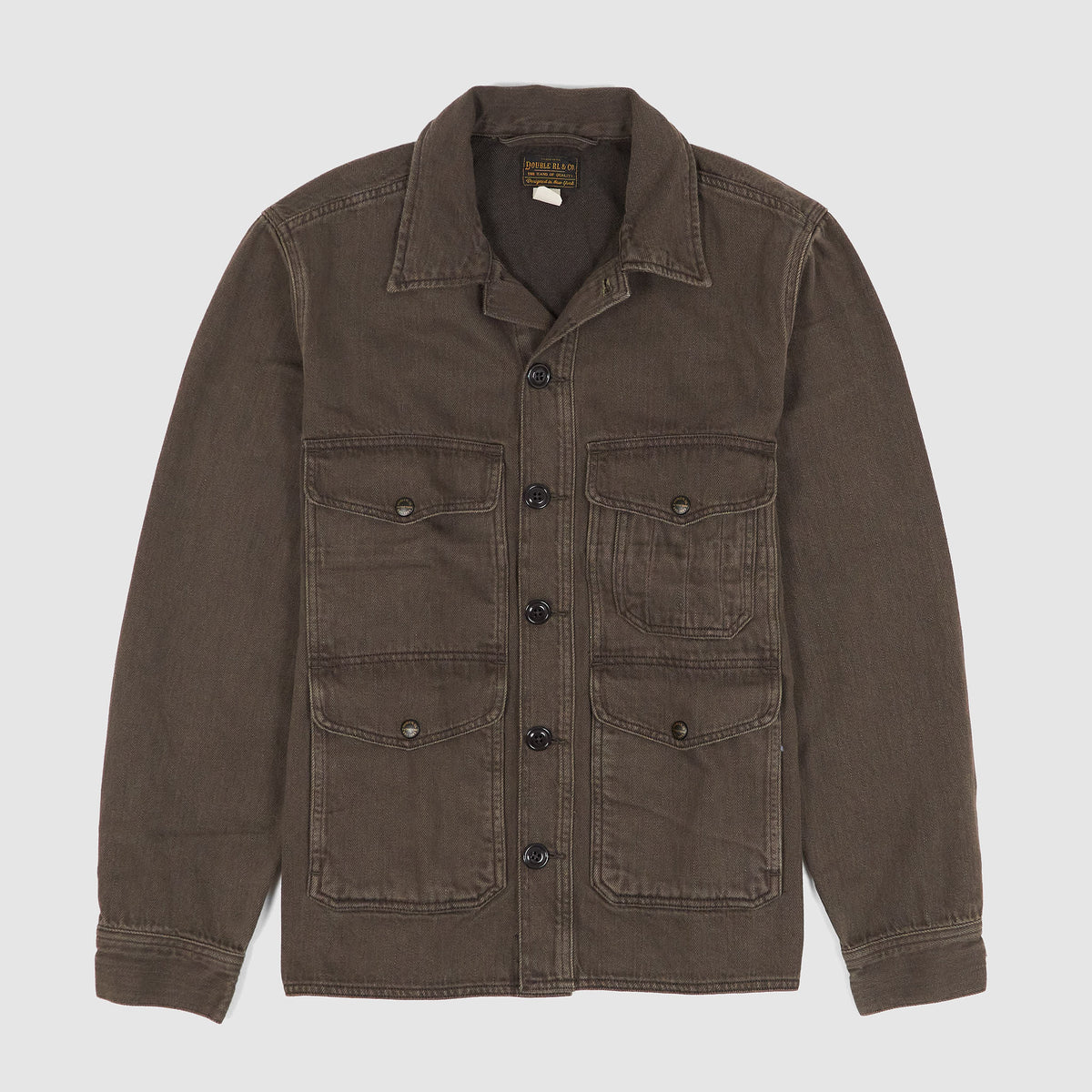 Double RL Cotton Overshirt Jacket