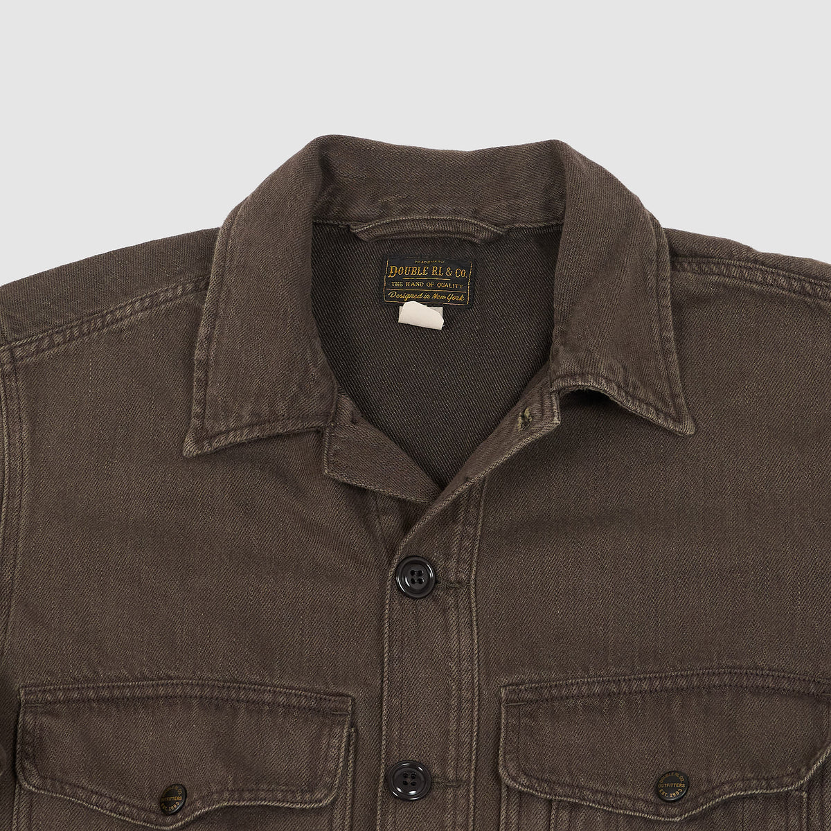 Double RL Cotton Overshirt Jacket