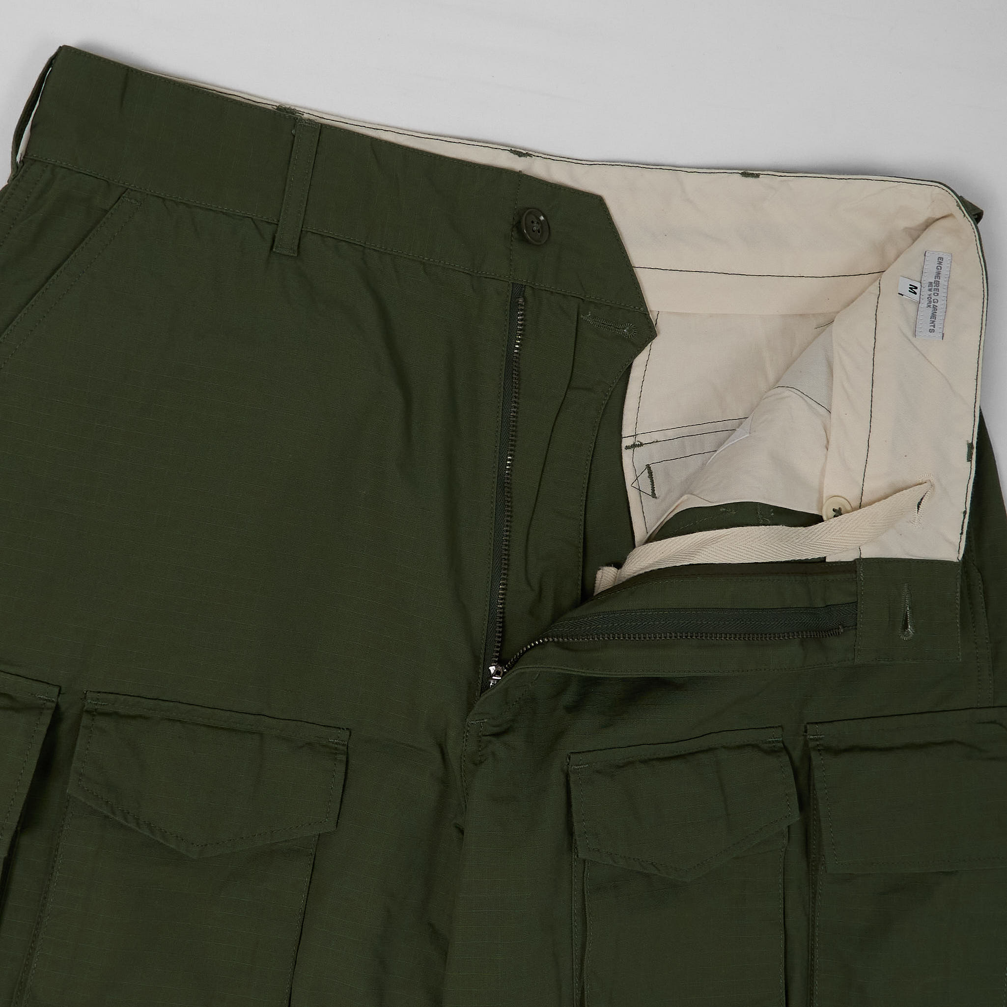 ENGINEERED GARMENTS GRENPRAID PANTS ベージュ Engineered Garments pants for Men | SSENSE
