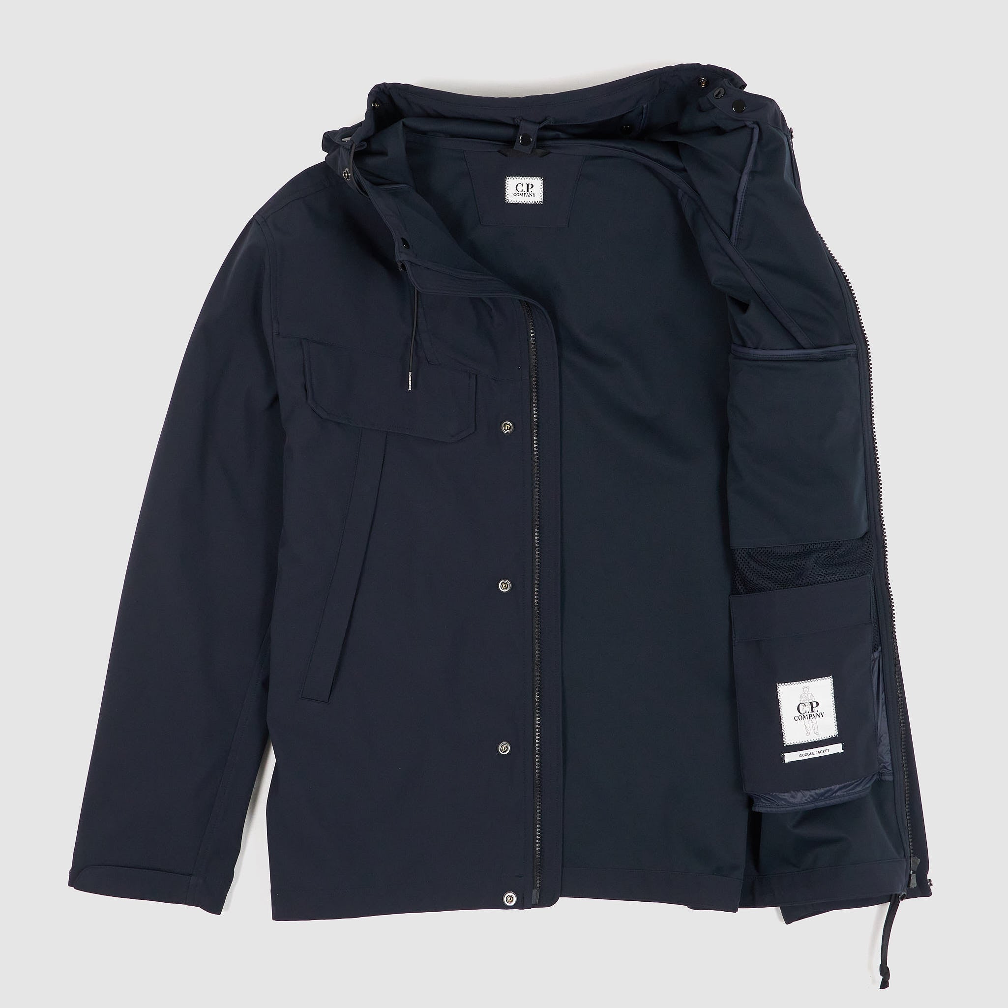 C.P. Company Soft Shell Hooded Jacket - DeeCee style