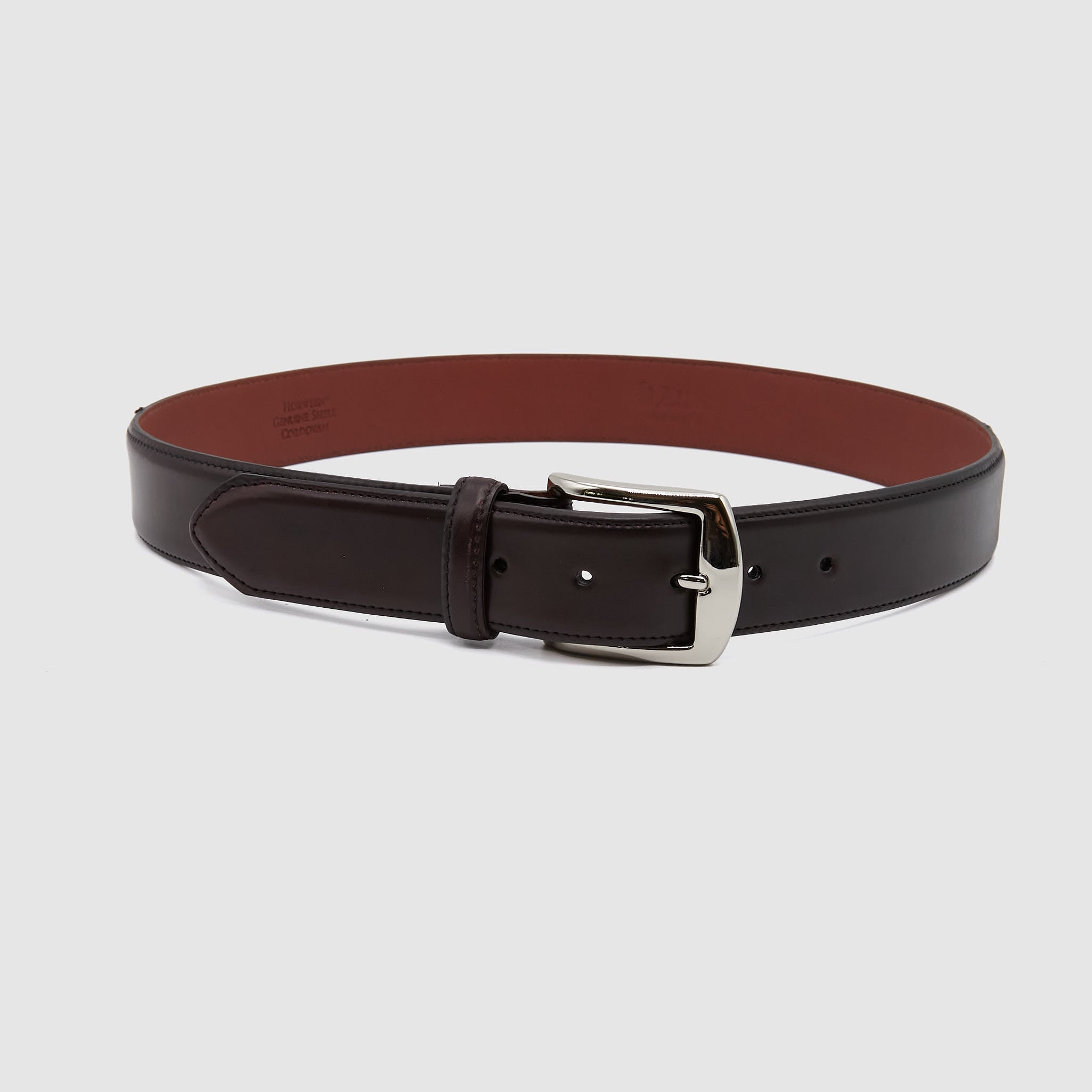 小物 ALDEN Horween Cordovan Dress Belt Alden Shell Cordovan Dress Belt - DeeCee style