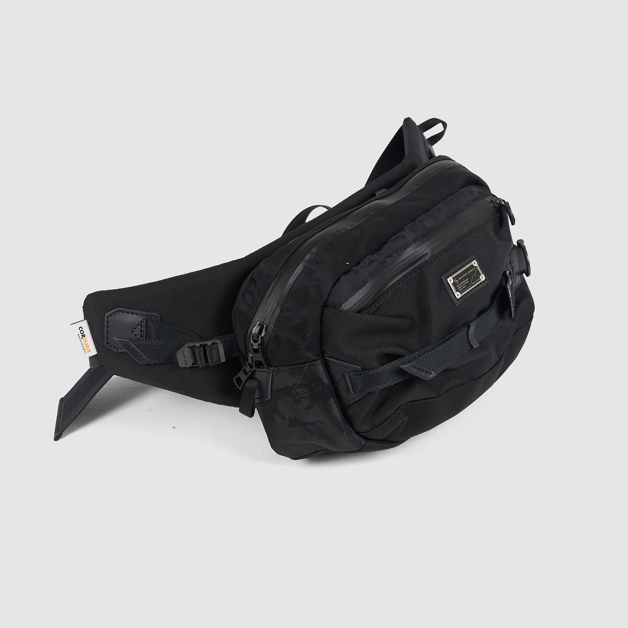 Master-Piece 30th Anniversay Black Crazy Waist Bag - DeeCee style