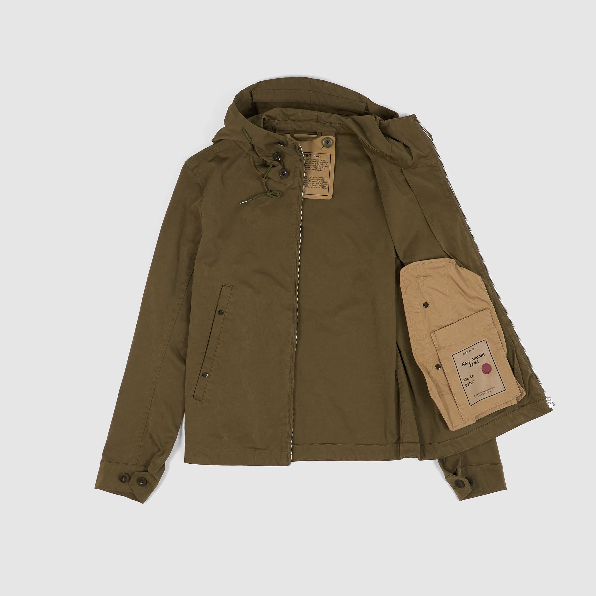 Ten C Anorak Jacket OJJ Fabric - DeeCee style