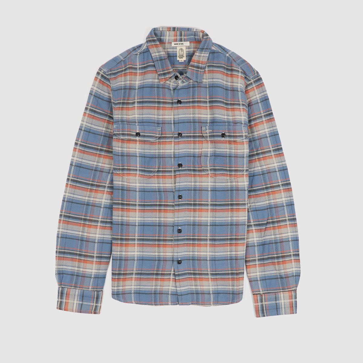 Hiroshi Kato The Brace 7oz Jacquard Overshirt