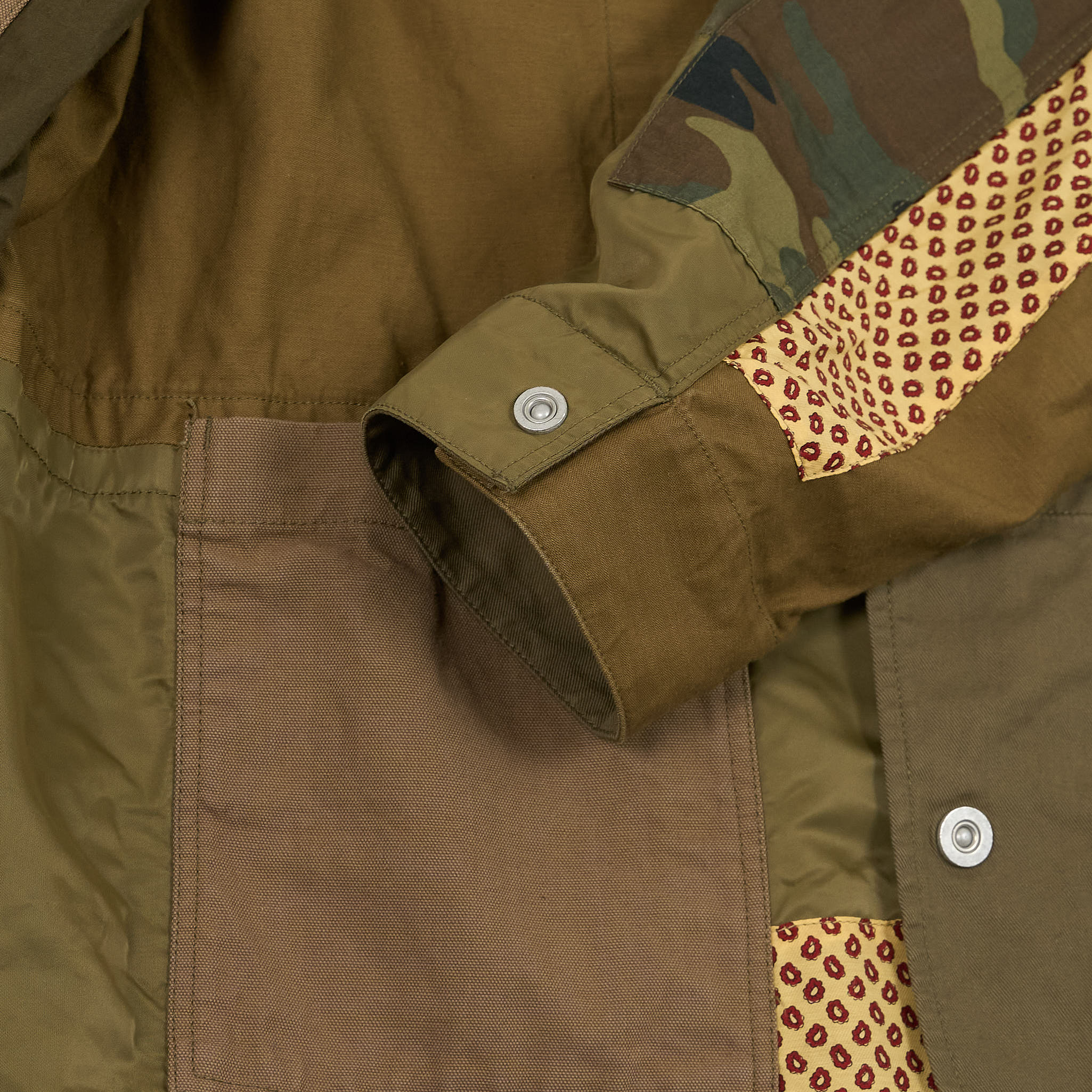 Comme Des Garçons Homme Patchwork Kimono Jacket - DeeCee style