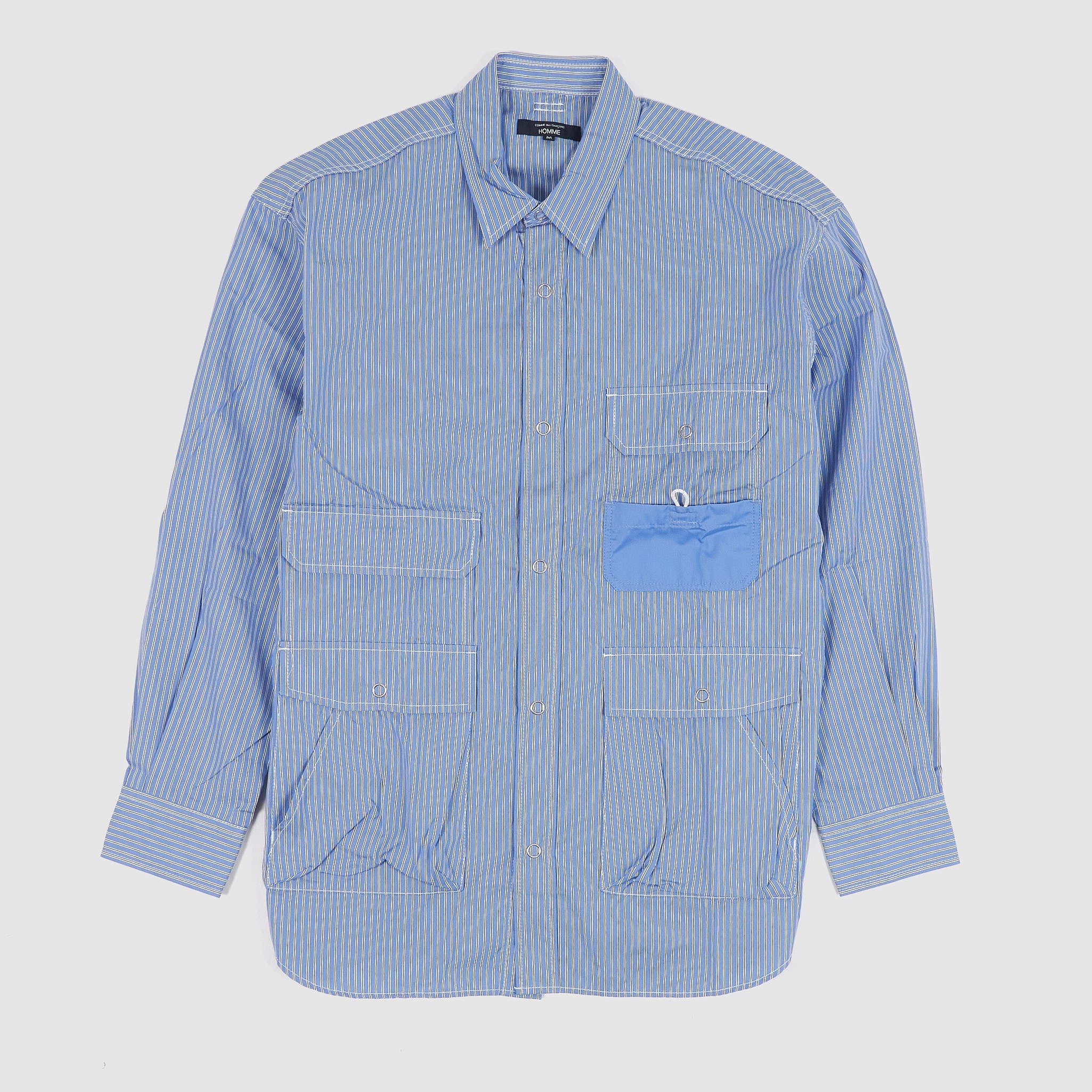 Comme Des Garçons Homme Oversized Fitted Overshirt - DeeCee style