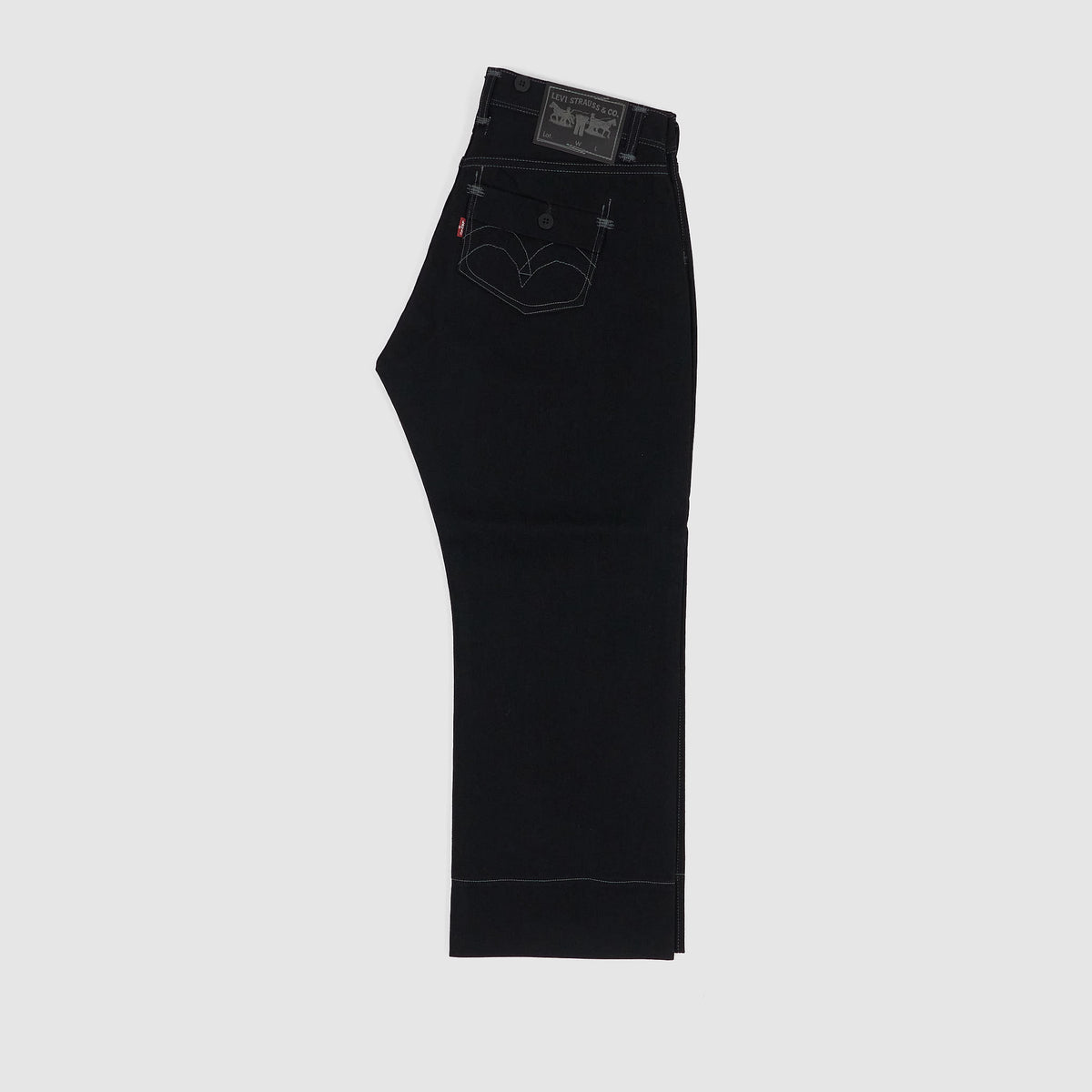 Junya Watanabe Man X Levi&#39;s Cropped Relaxed Fitted Denim Jeans