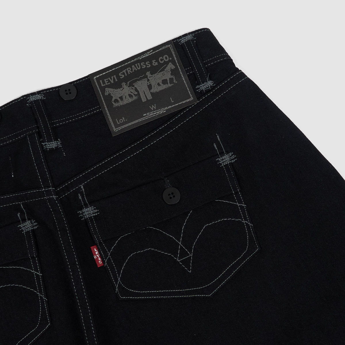 Junya Watanabe Man X Levi&#39;s Cropped Relaxed Fitted Denim Jeans