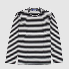 Junya Watanabe MAN Striped Crew Neck Long Sleeve T- Shirt - DeeCee