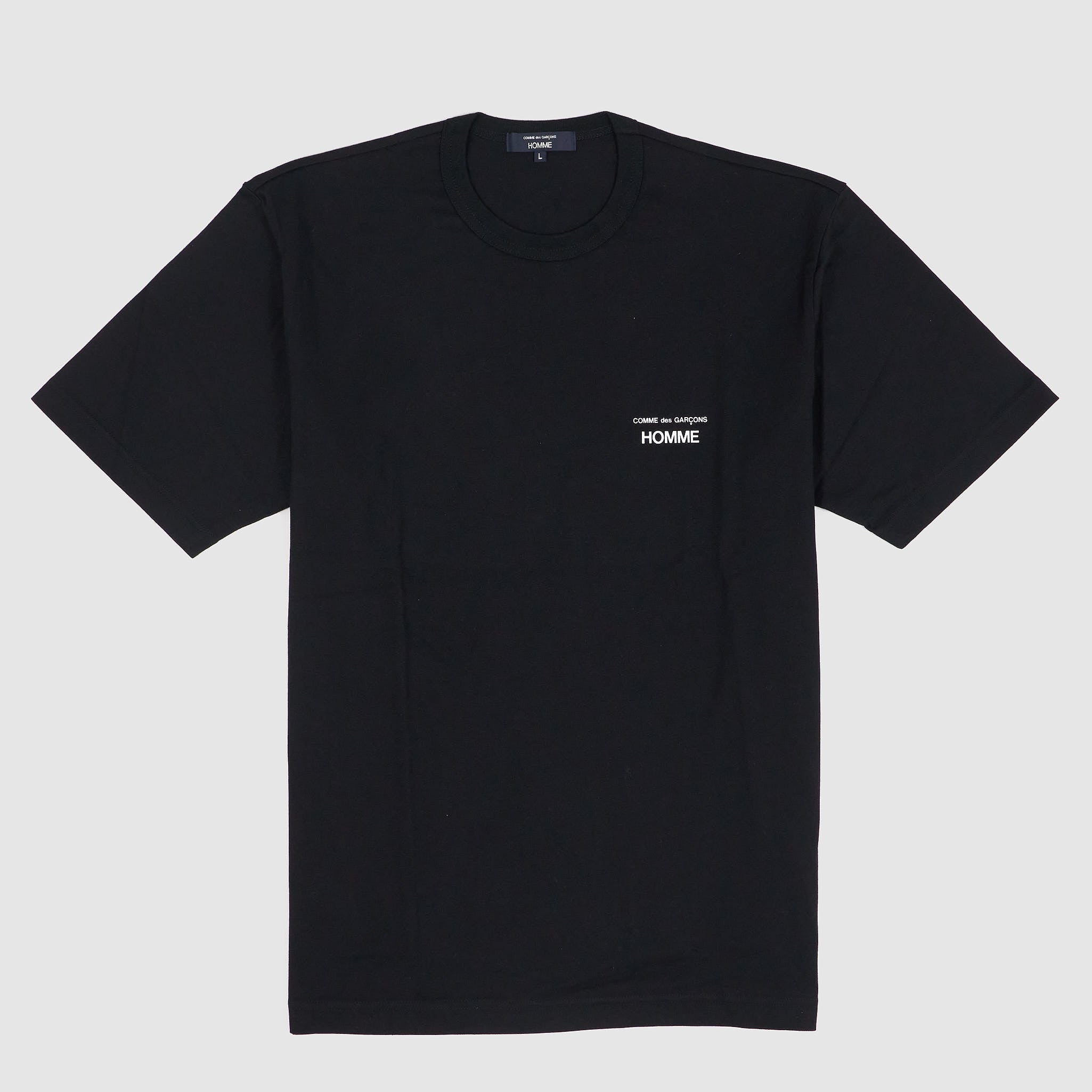 comme des garçons homme tshirt Comme des Garçons Homme Classic logo Crew neck T-Shirt - DeeCee style