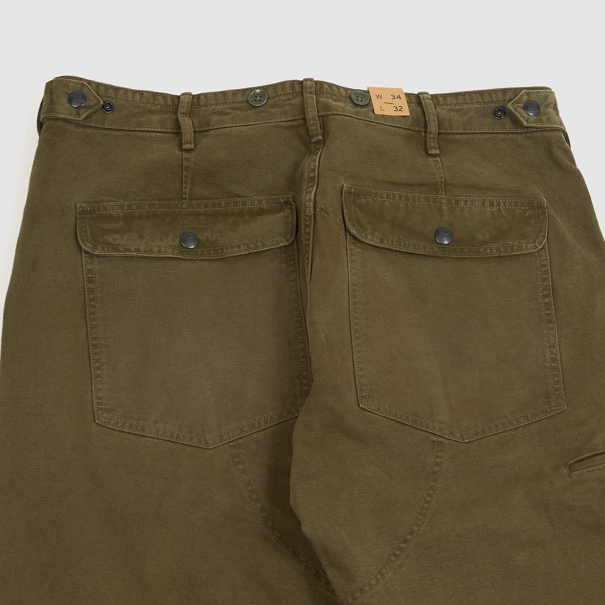 Double RL Time Worn Canvas Work Pants
