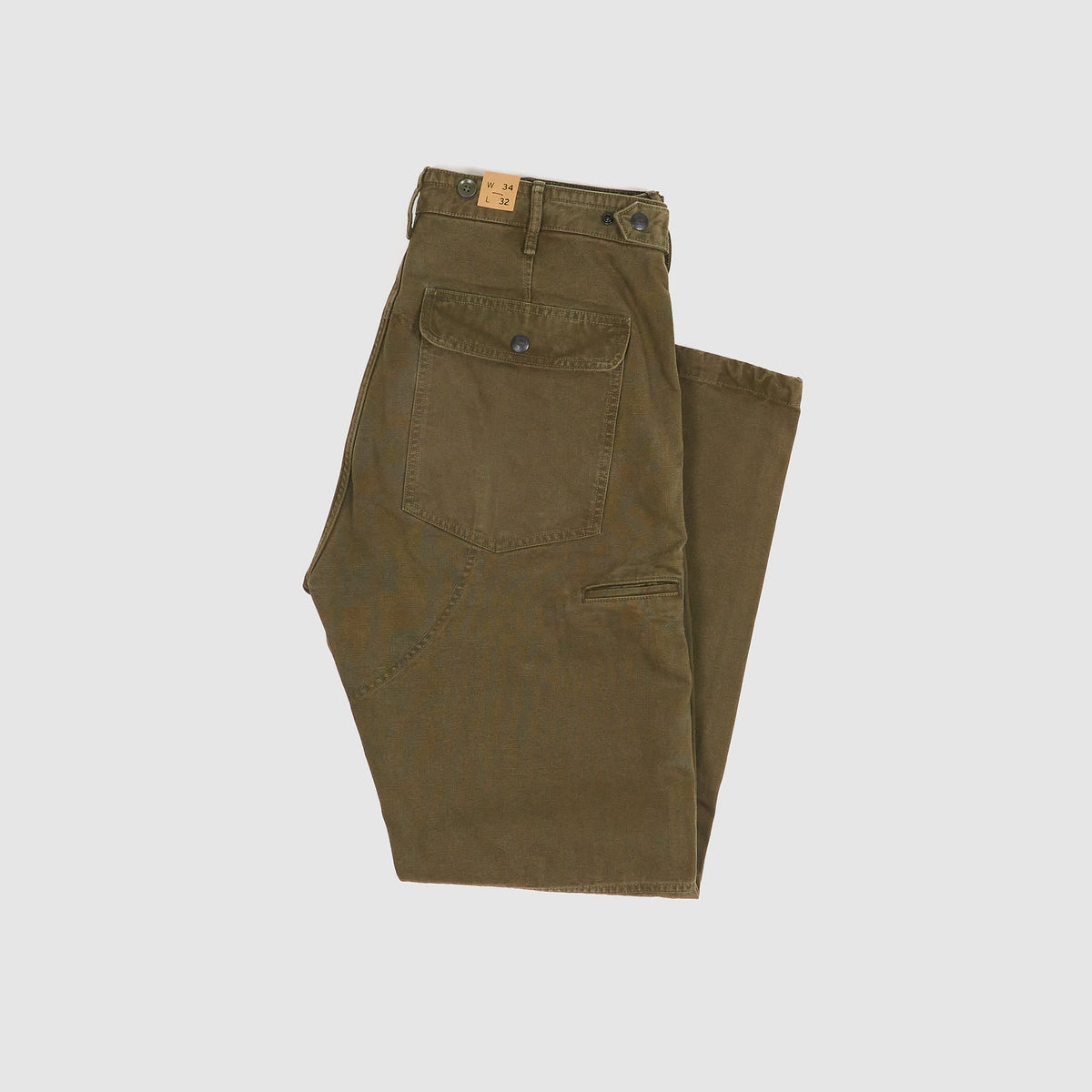 Double RL Time Worn Canvas Work Pants