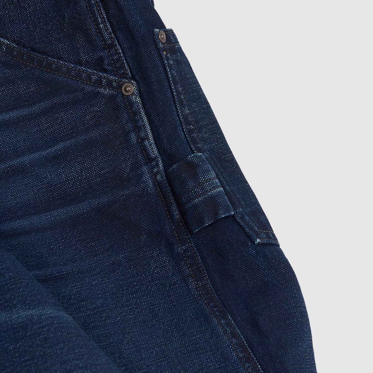 Double RLIndigo Dyed Canvas  Workpants