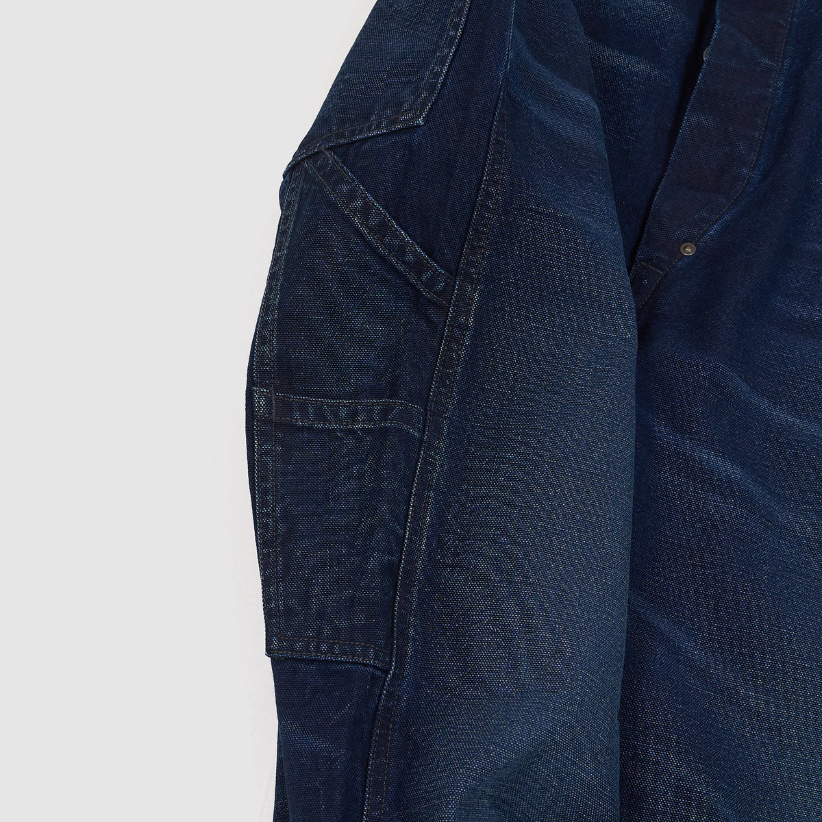 Double RLIndigo Dyed Canvas  Workpants