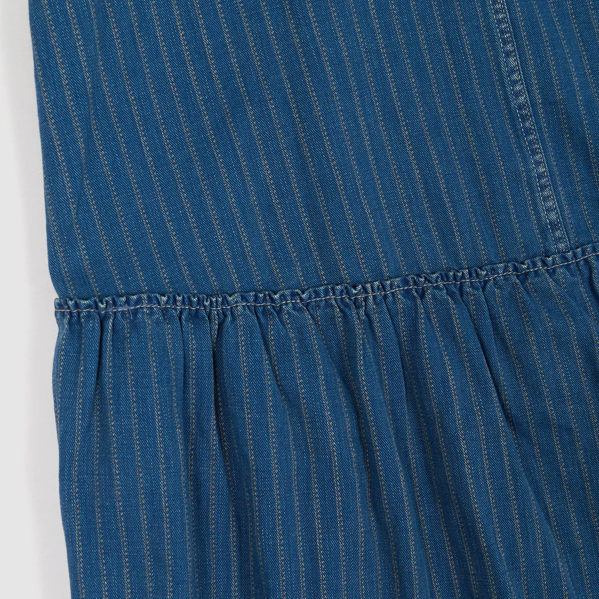 Double RL Ladies Indigo Striped Denim Skirt