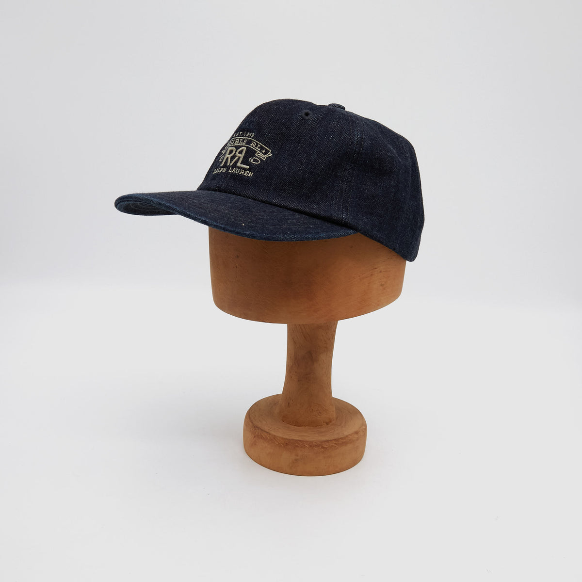 Double RL Sportsman Denim Ball Cap