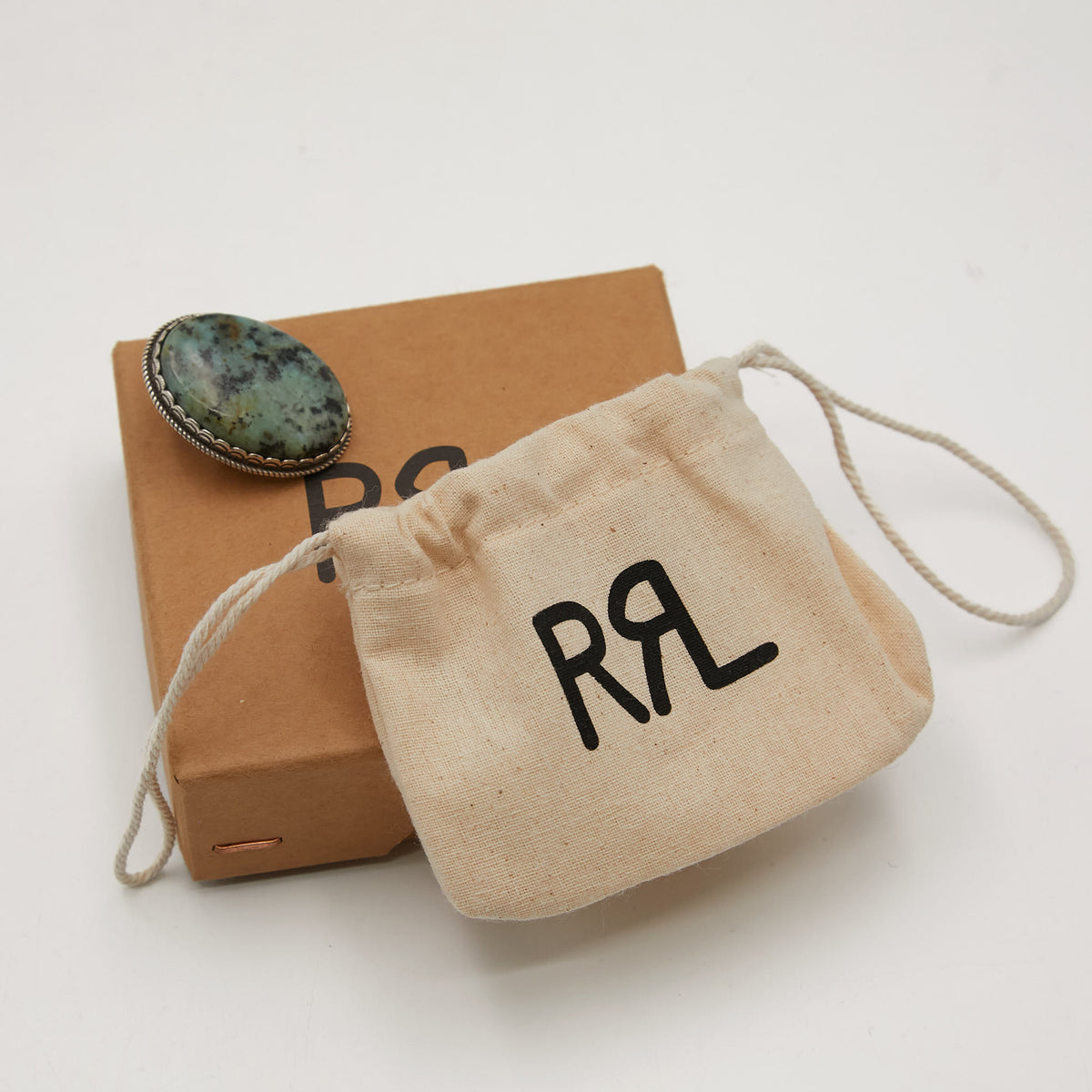 Double RL Turquoise Bandana Slider