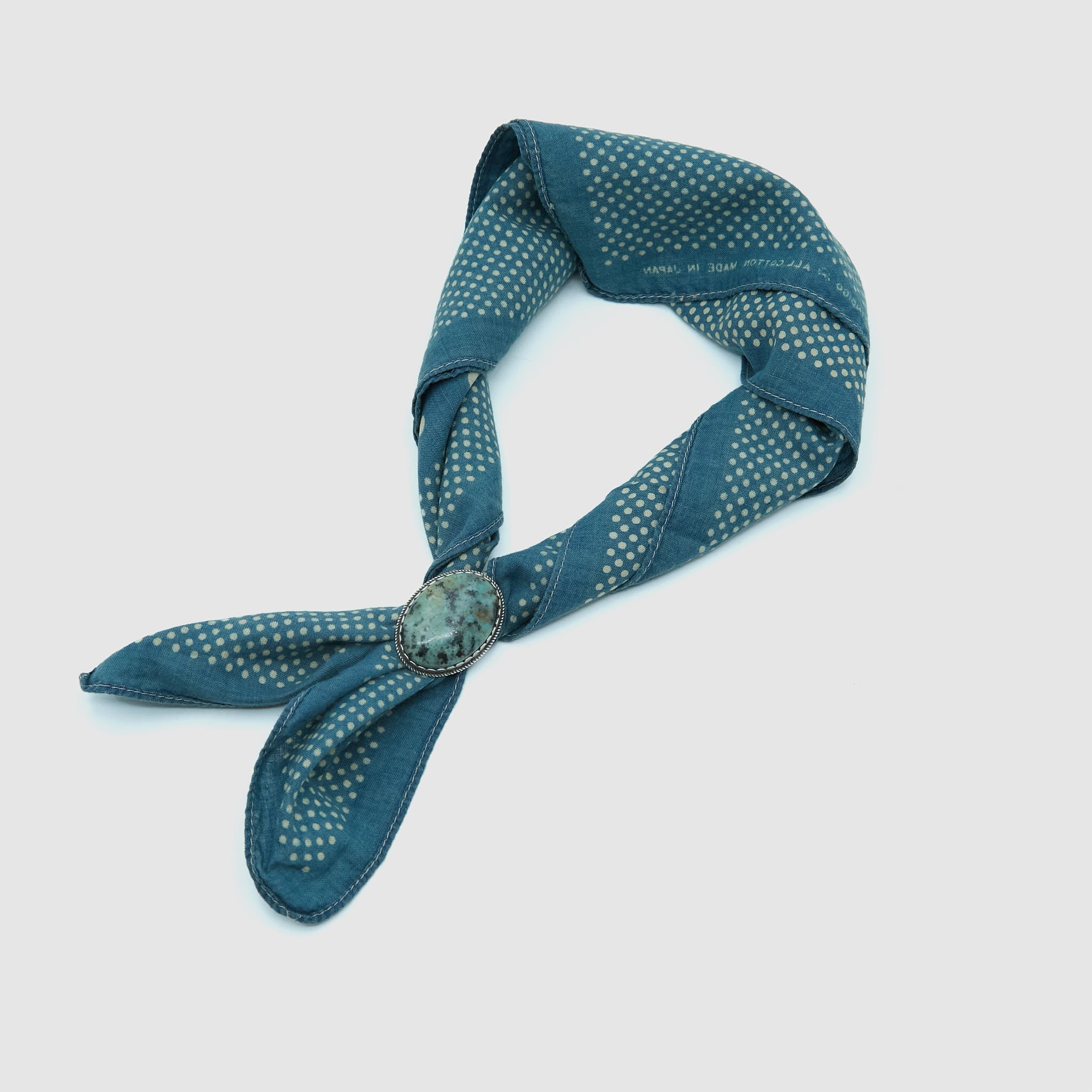 Double RL Turquoise Bandana Slider - DeeCee style