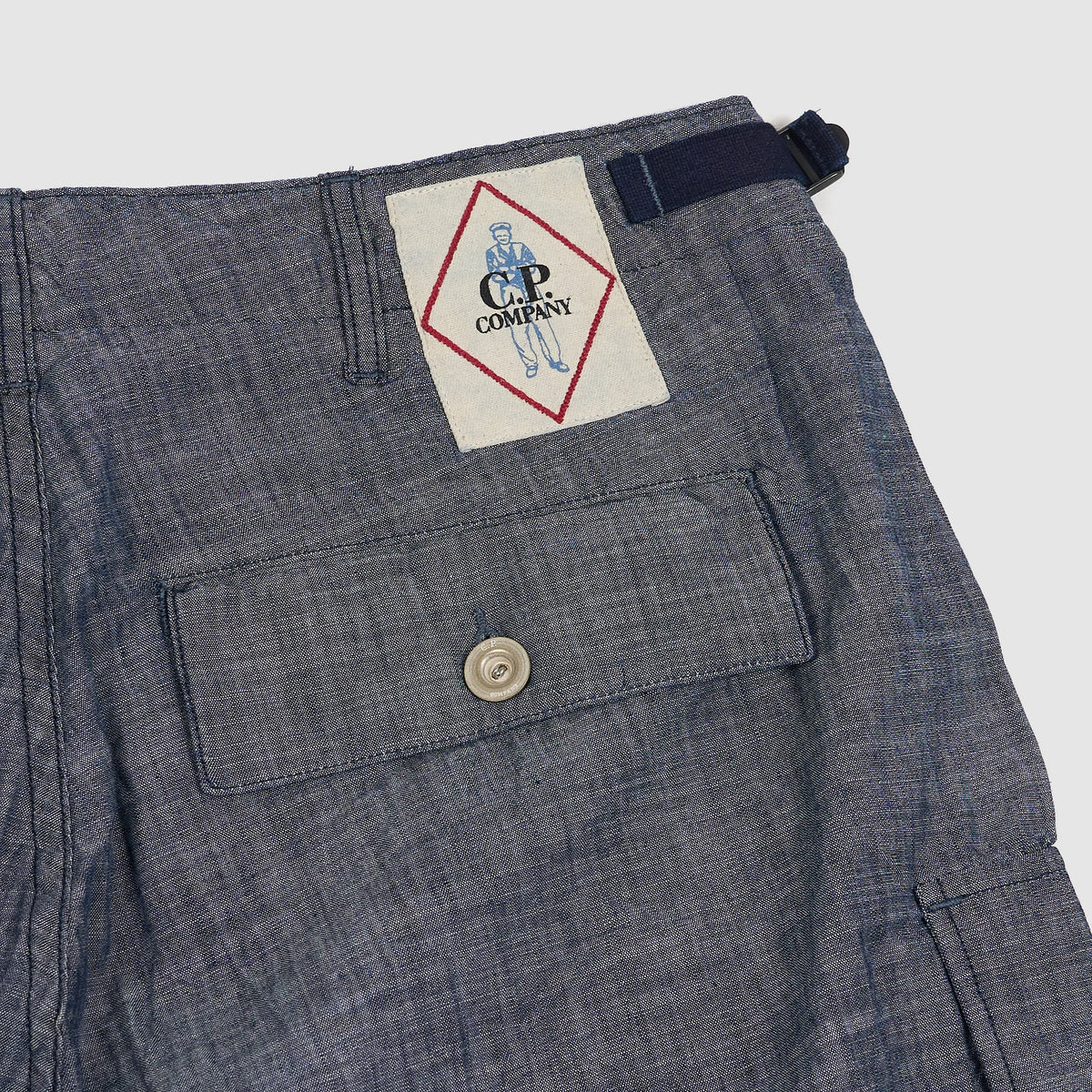 C.P. Company Chambray Cargo Shorts